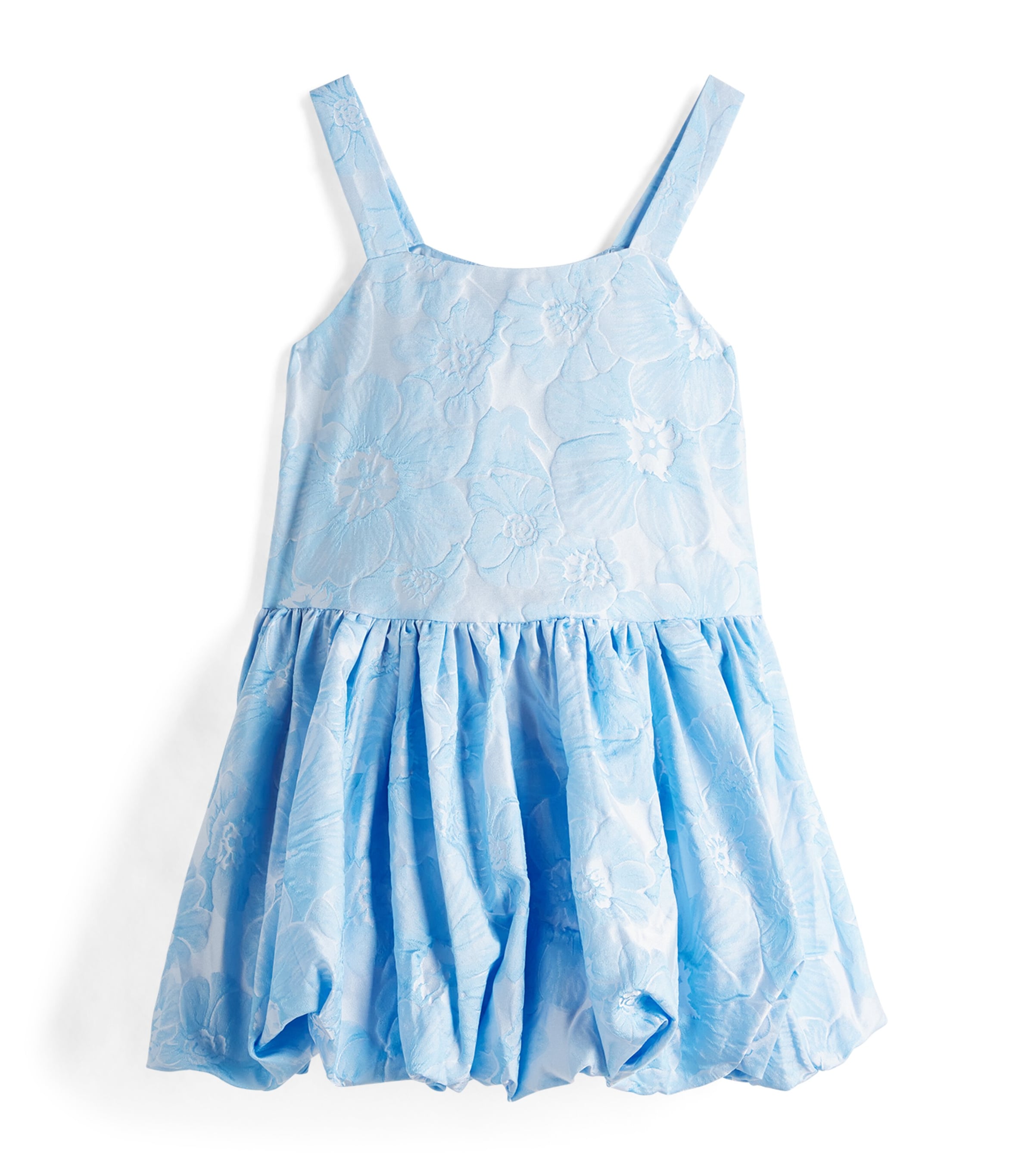 Bardot Junior Embossed Elianna Dress (4-14 Years) Blue Bell