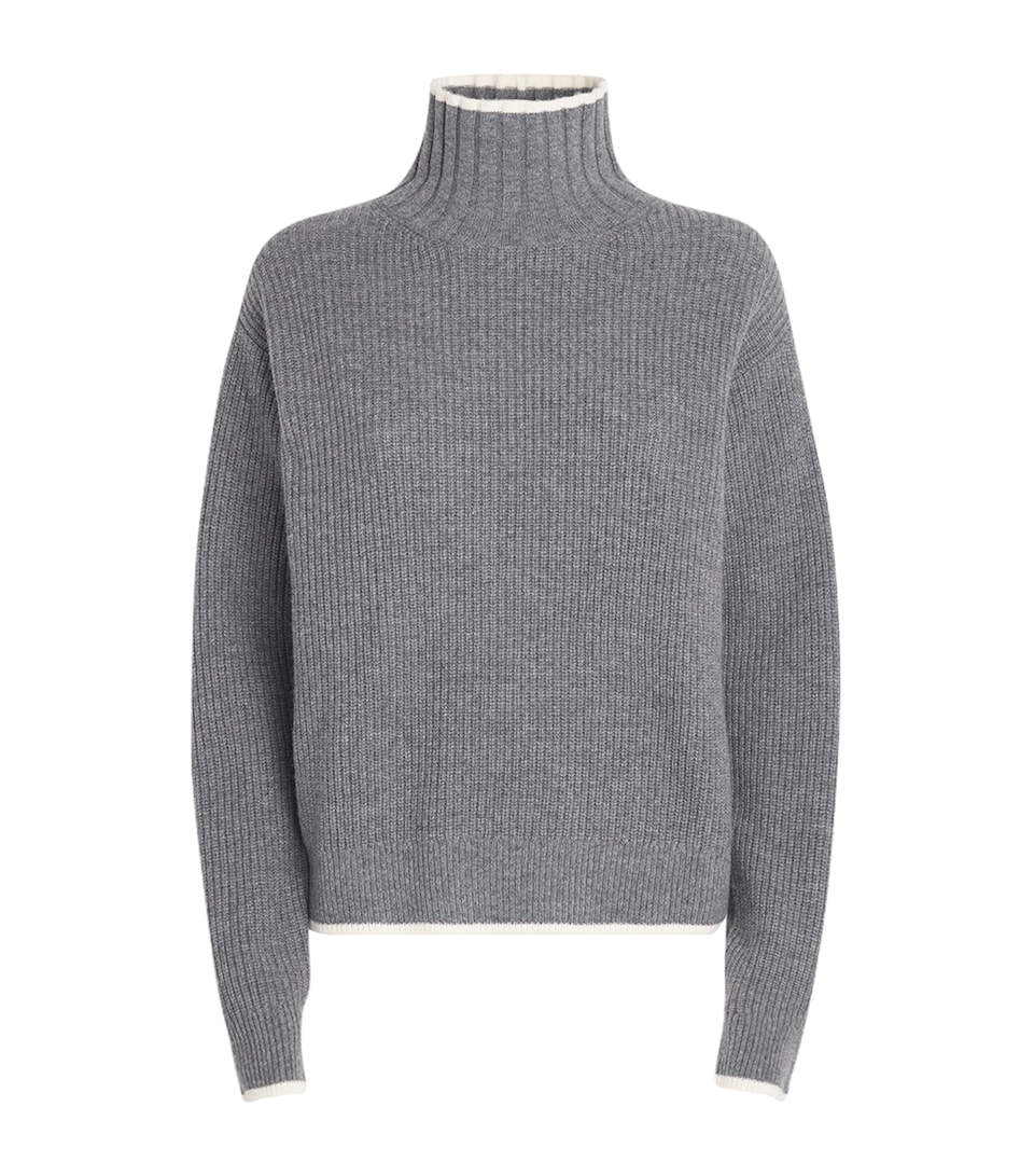 Wool-Cashmere Rollneck Sweater
