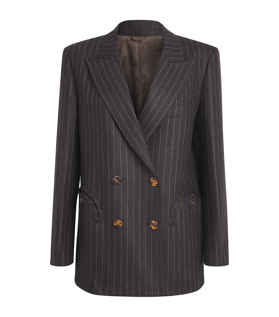 Wool-Cashmere Everynight Double-Breasted Blazer
