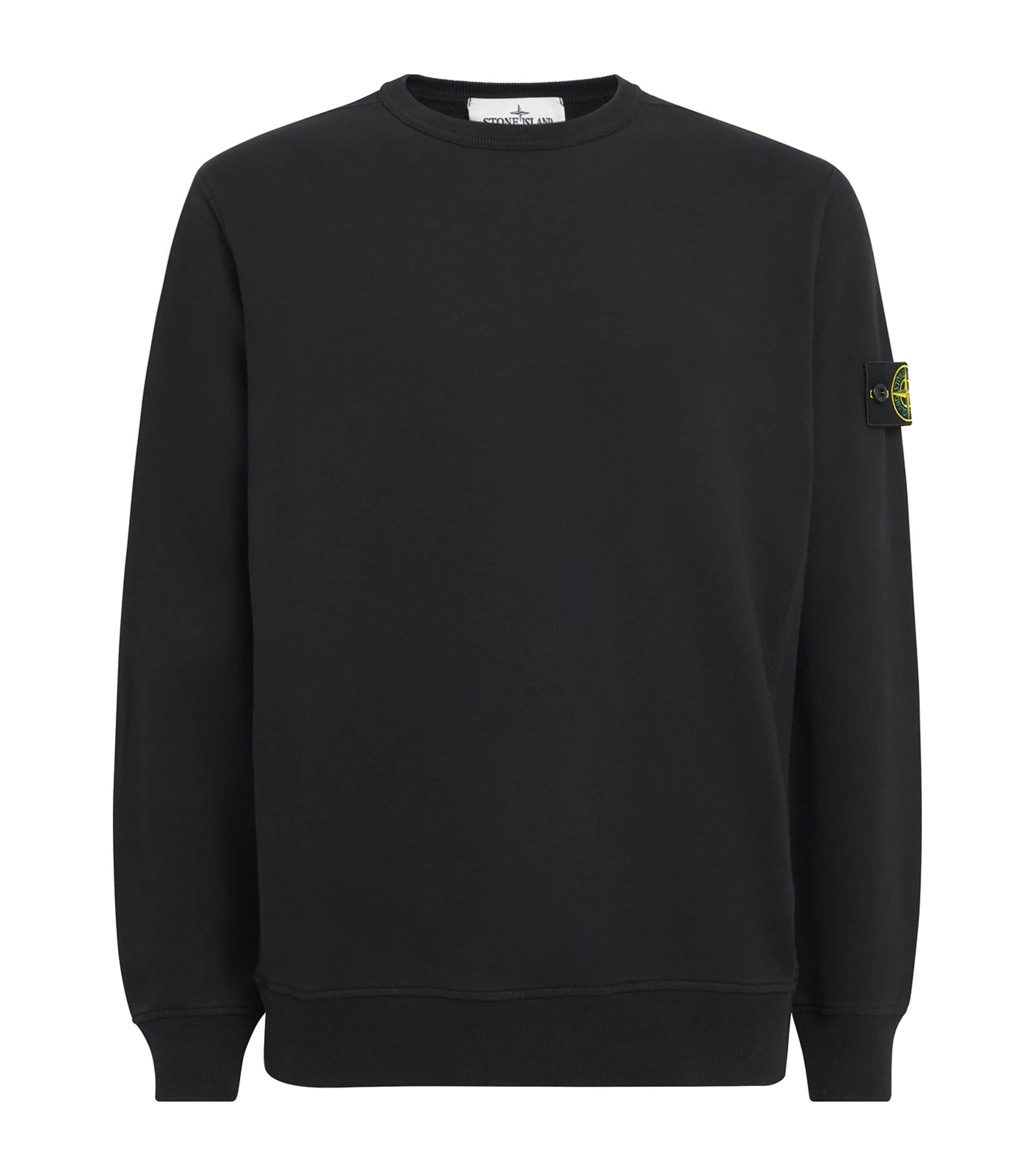 Stone Island Mens Cotton Compass Sweatshirt
