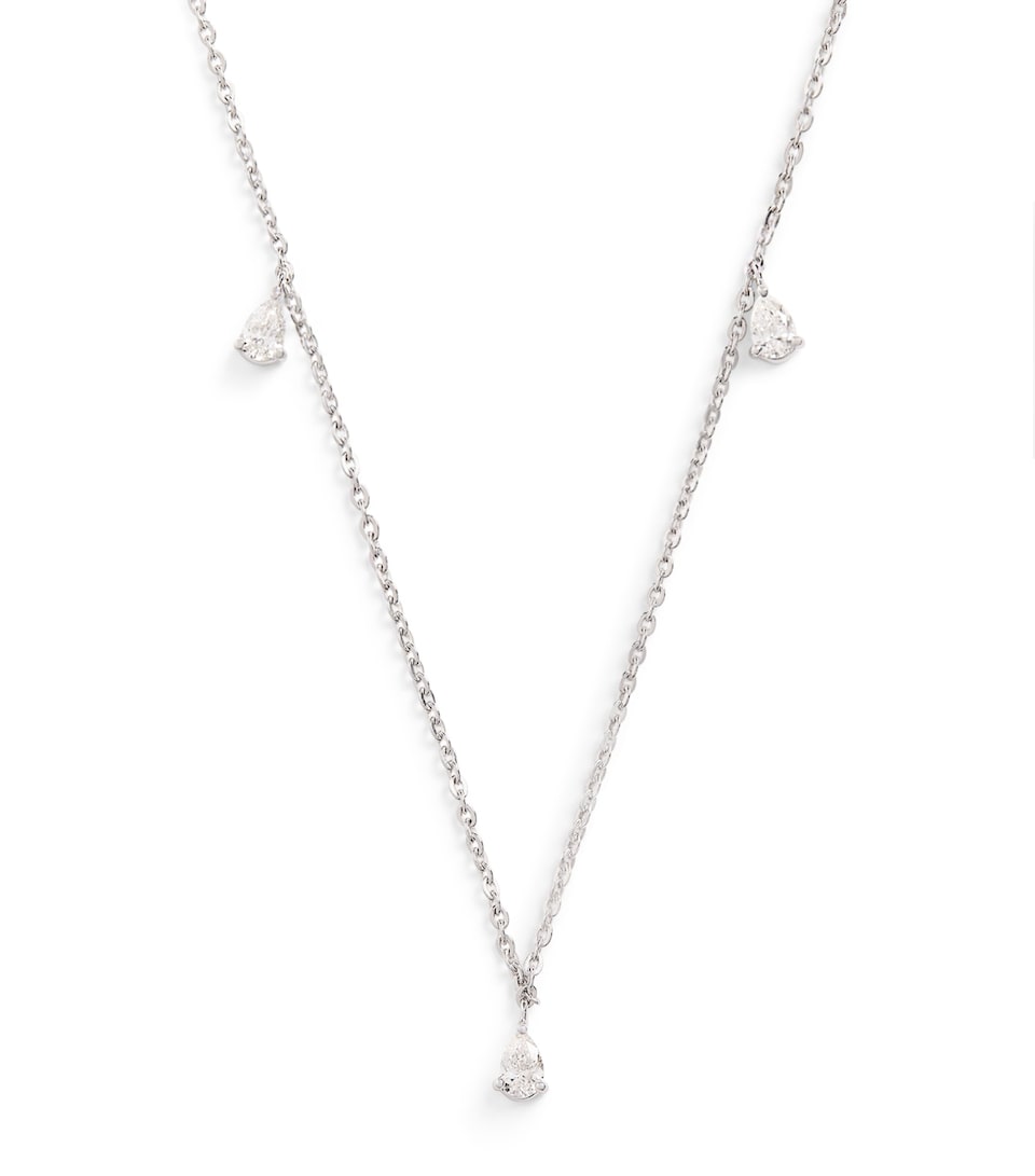 White Gold and Diamond Necklace (0.80ct)