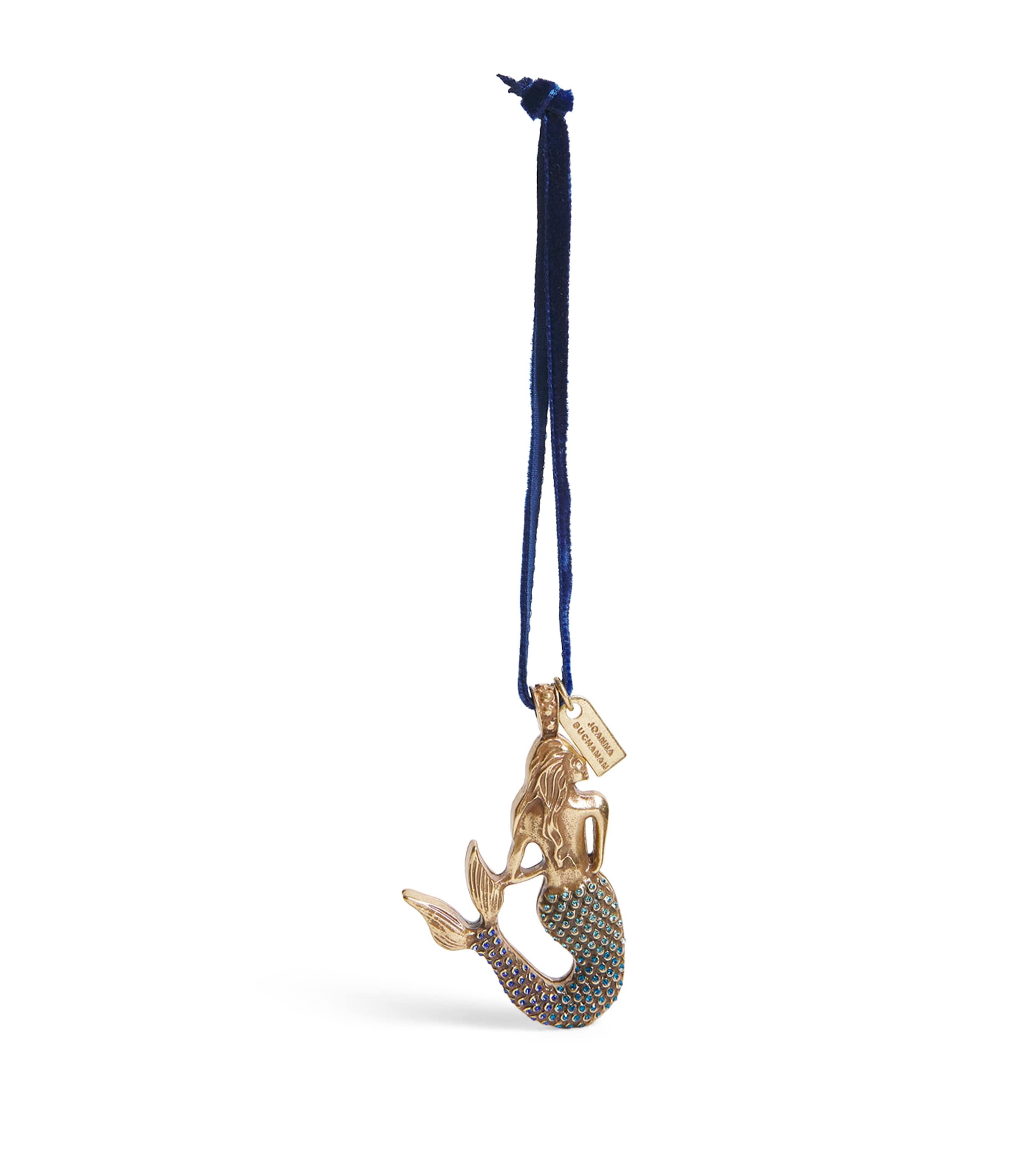 Joanna Buchanan Mermaid Tree Decoration Blue