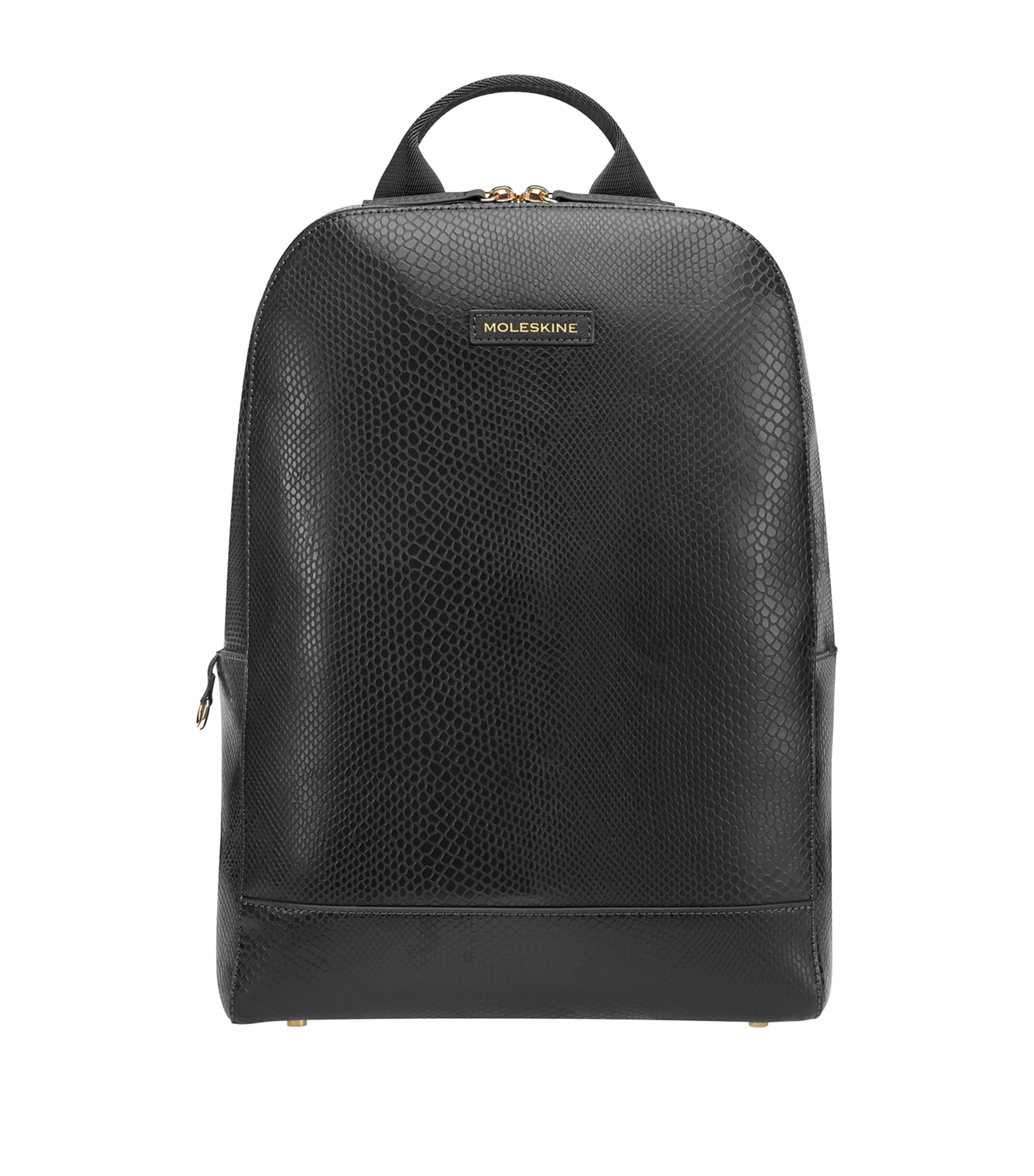 Smythson Leather Panama Backpack | Harrods UK