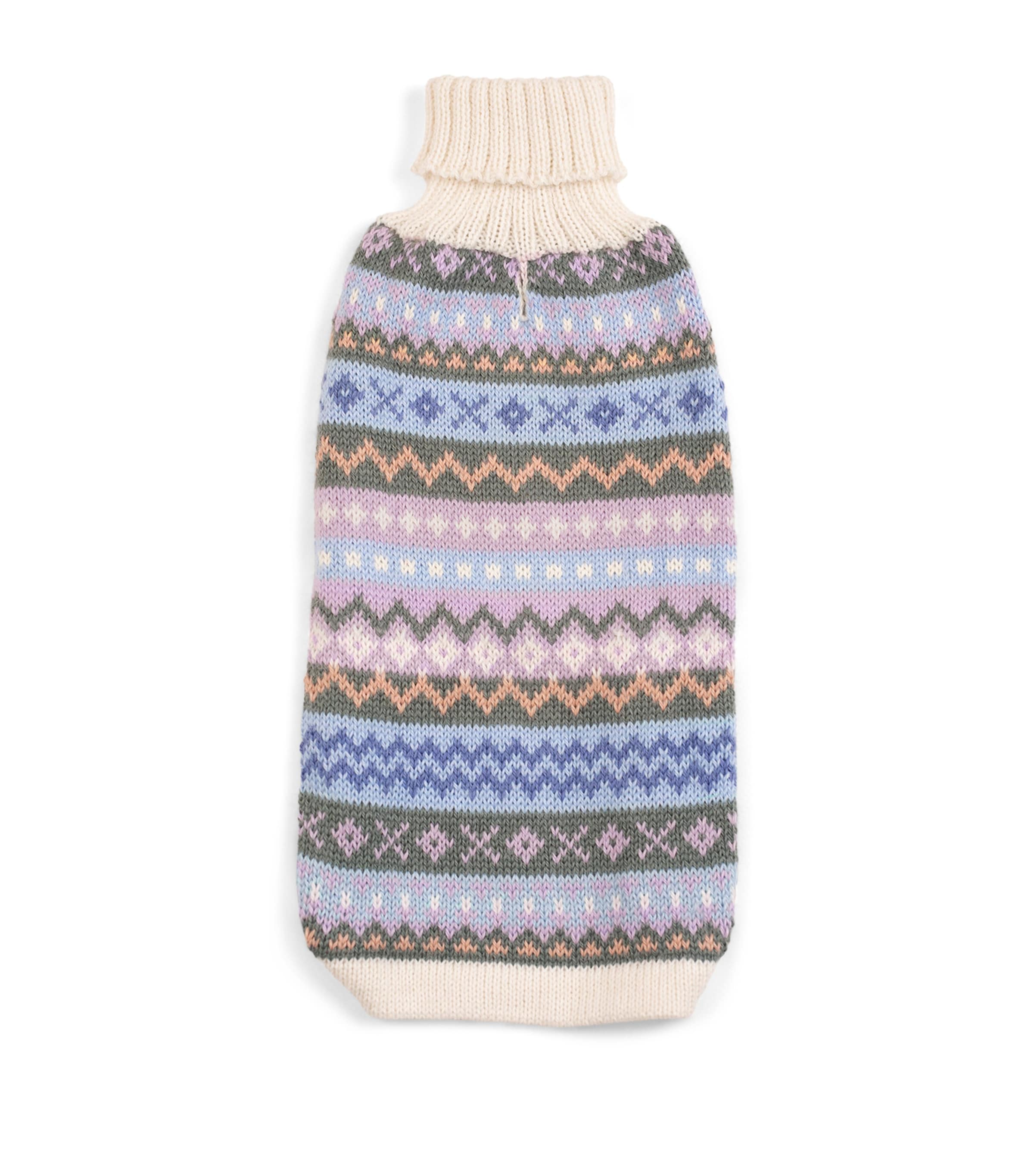 ALQO WASI Alpaca-Blend Cloudform Dog Sweater (Small) Cloudform