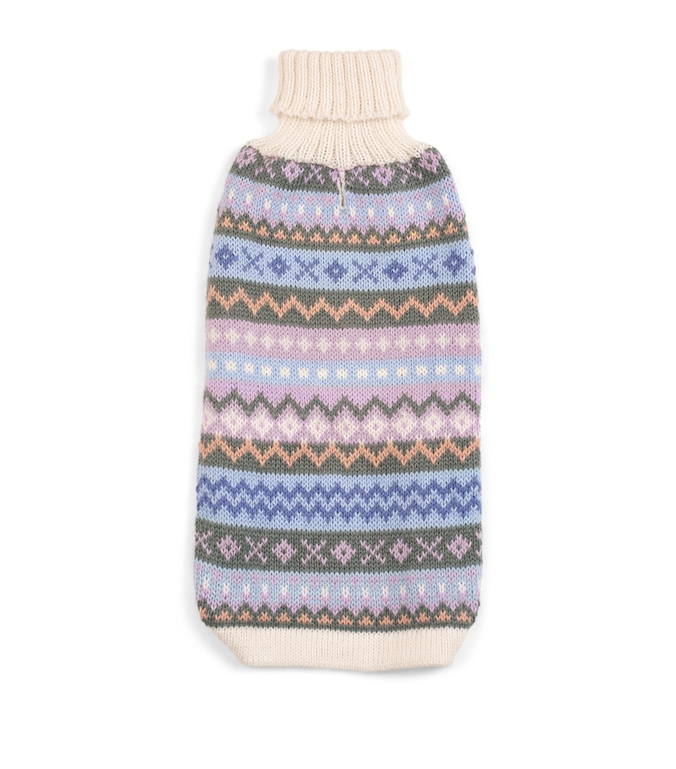 ALQO WASI Alpaca-Blend Cloudform Dog Sweater (Small) Cloudform