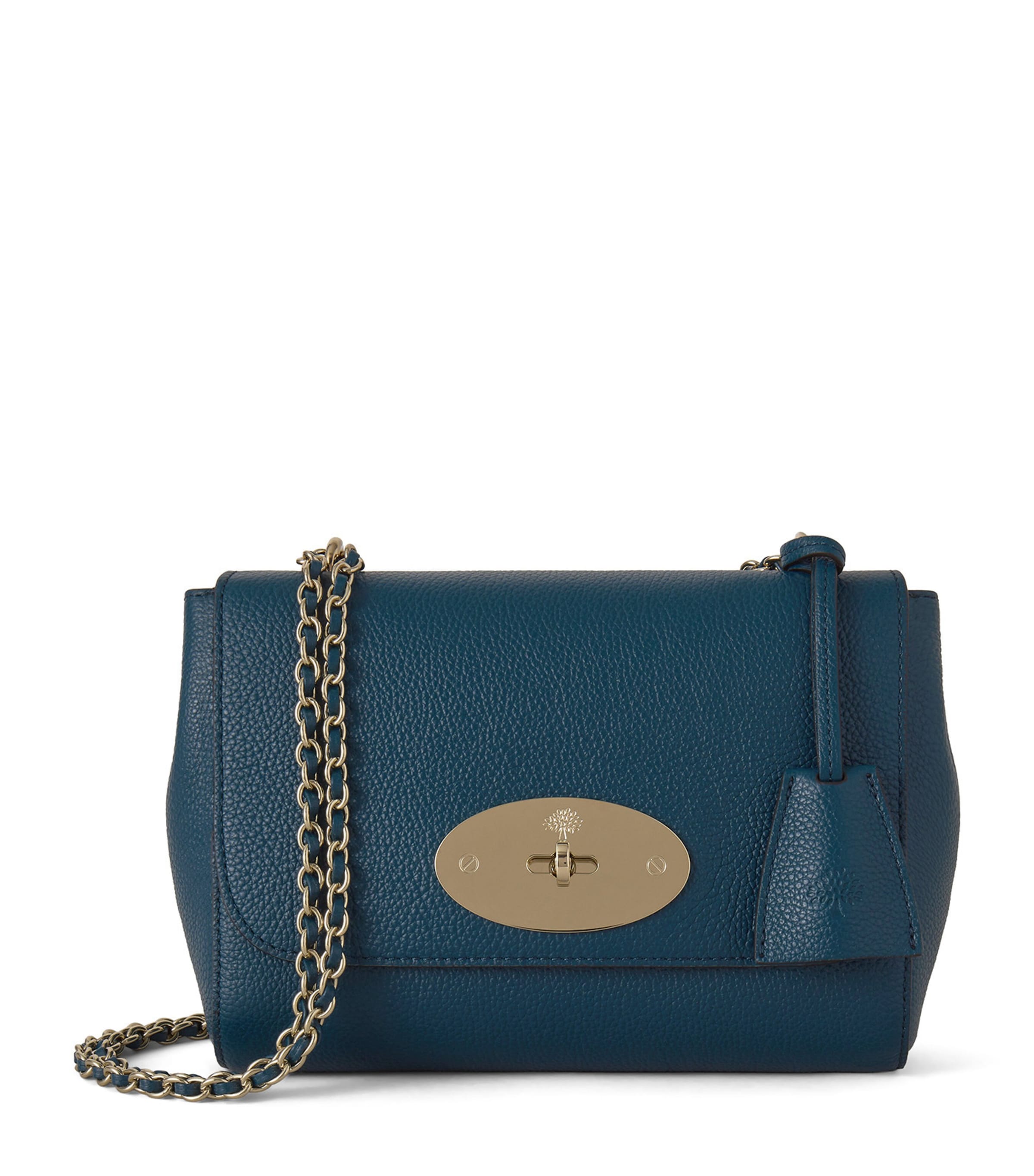 Mulberry Small Leather Lily Shoulder Bag Out Of The Blue