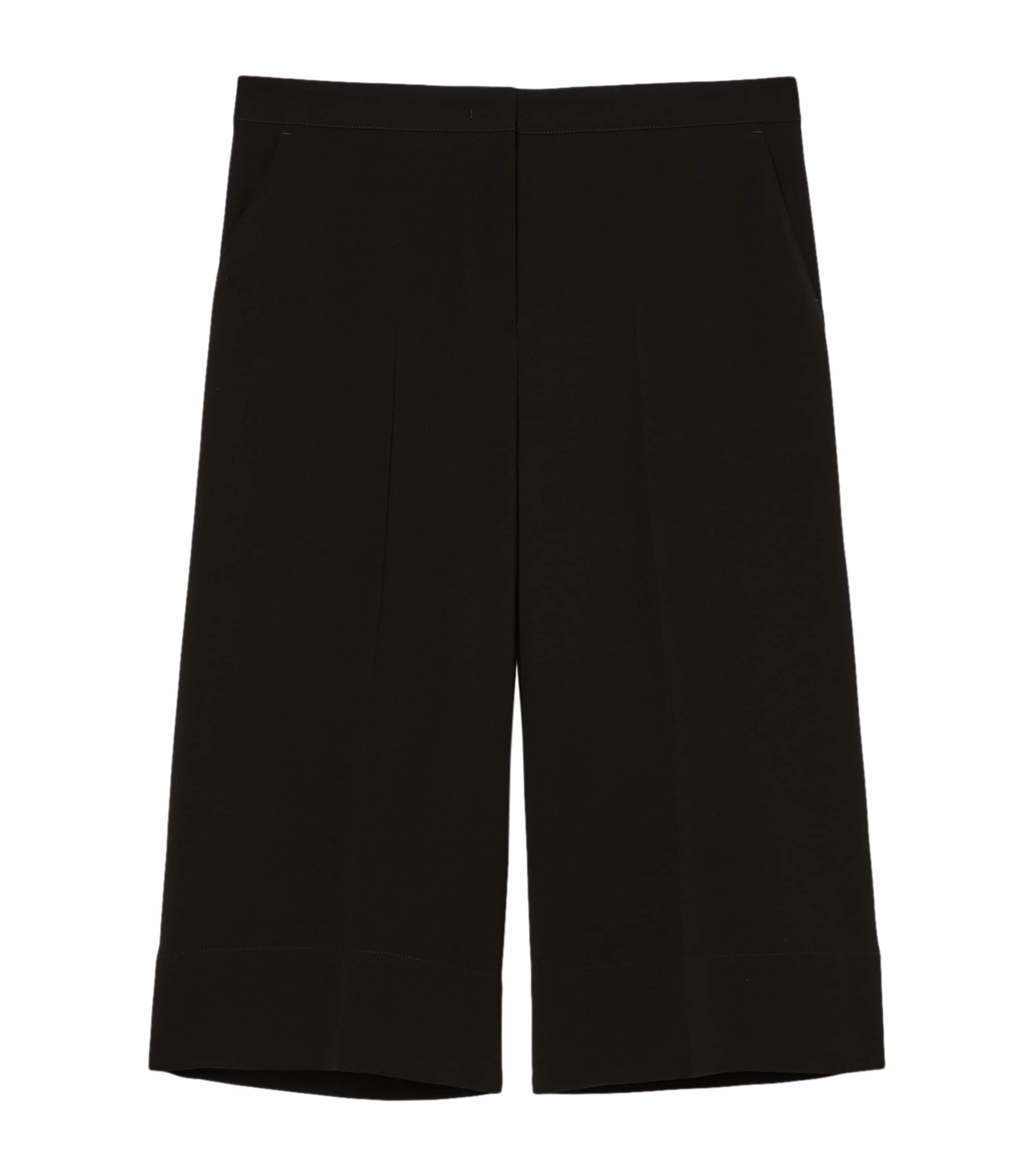 Marina Rinaldi Womens Tailored Bermuda Shorts Black