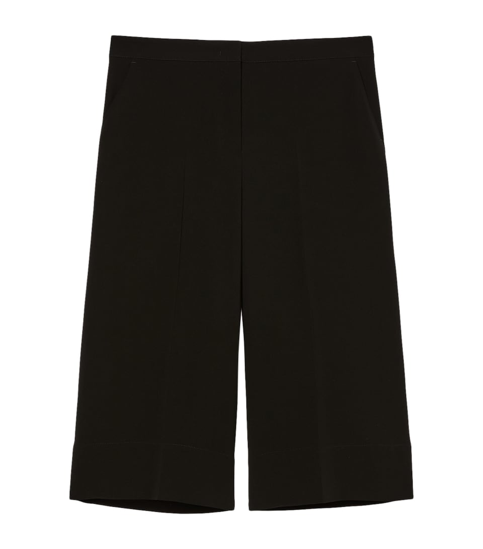 Marina Rinaldi Womens Tailored Bermuda Shorts Black
