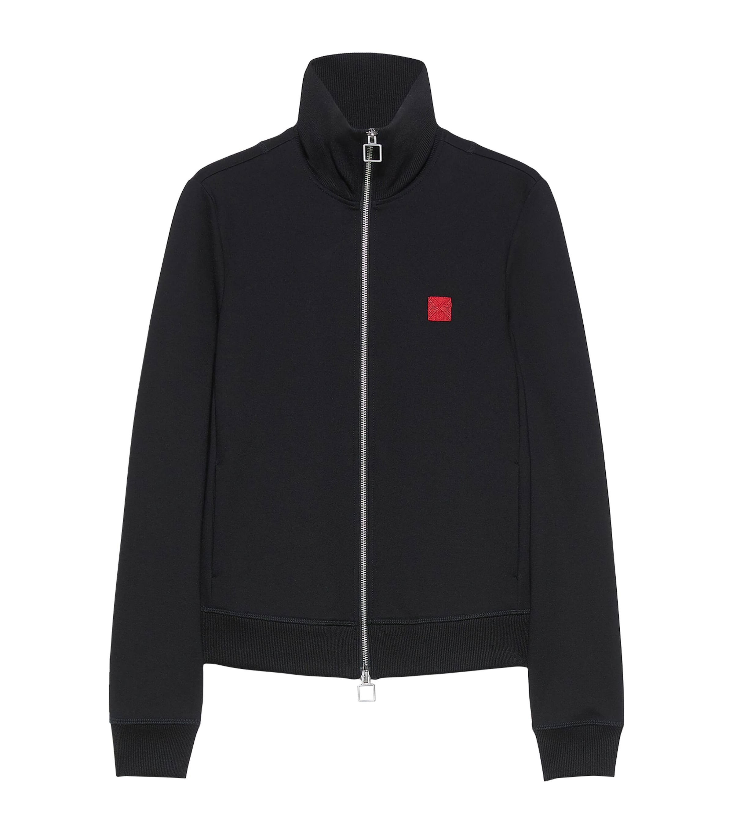 MAX&Co. Womens Two-Way Zip Sweater Black