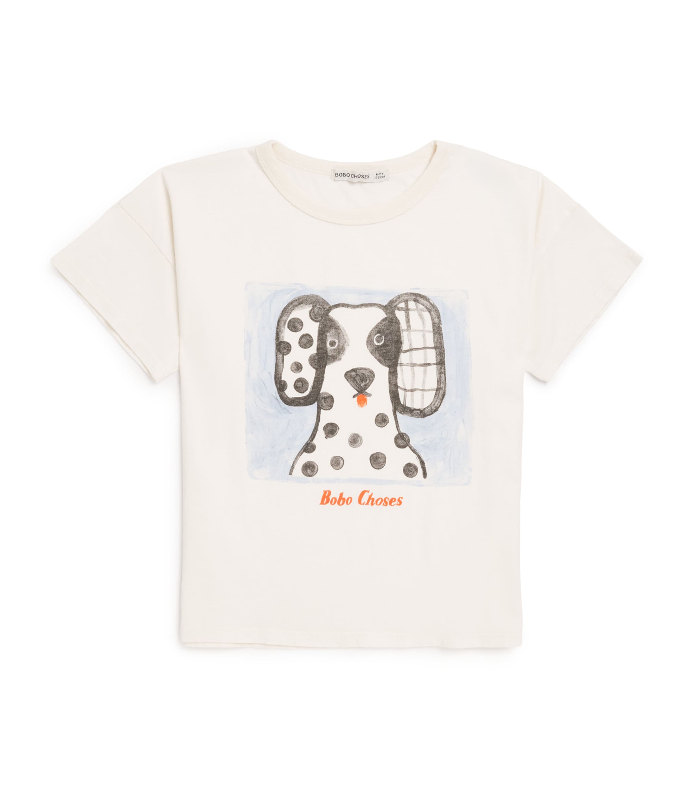 Organic Cotton Van Dog Print T-Shirt (6-7 Years)