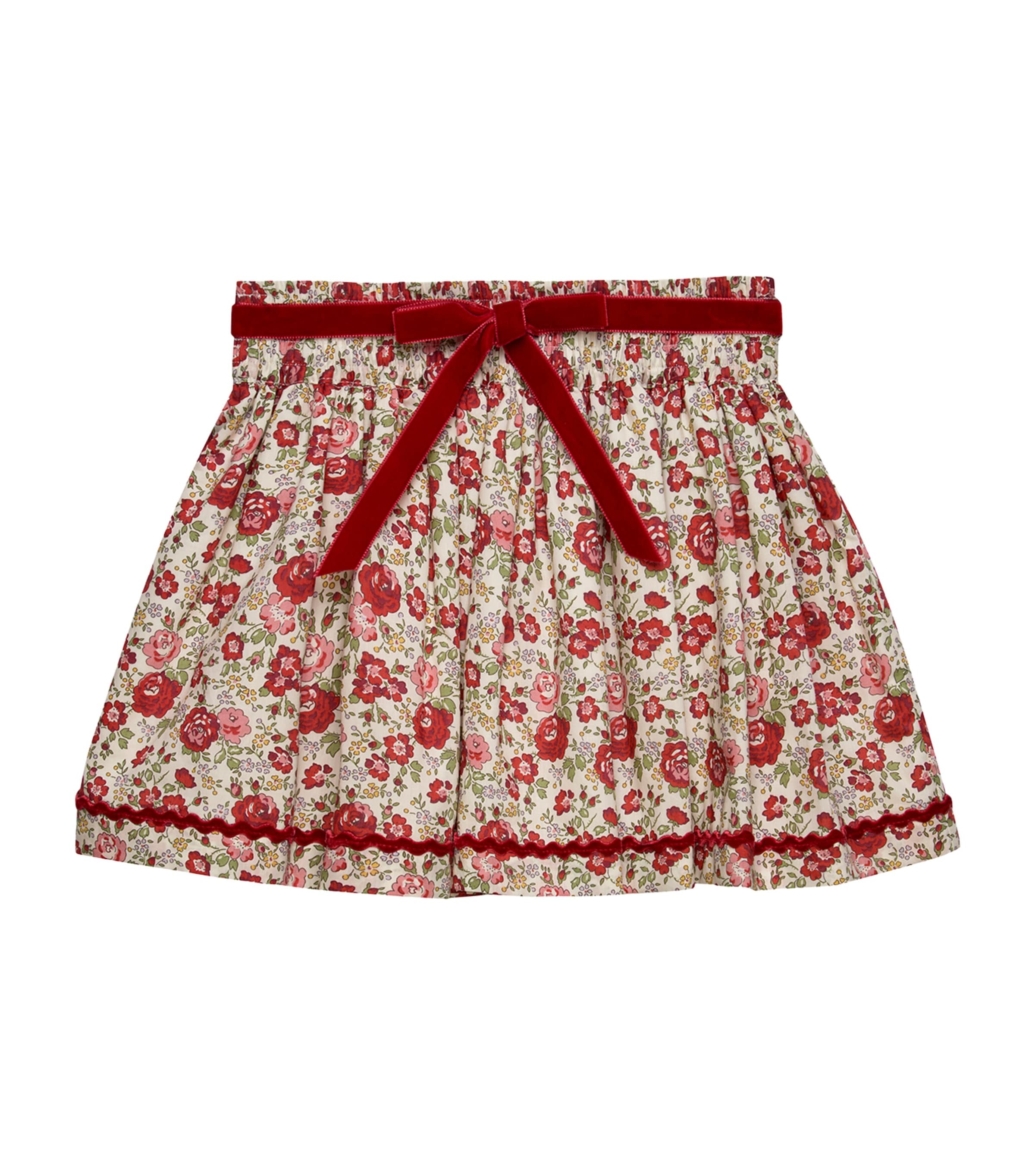 Trotters Felicite Print Skirt (6-11 Years) Red