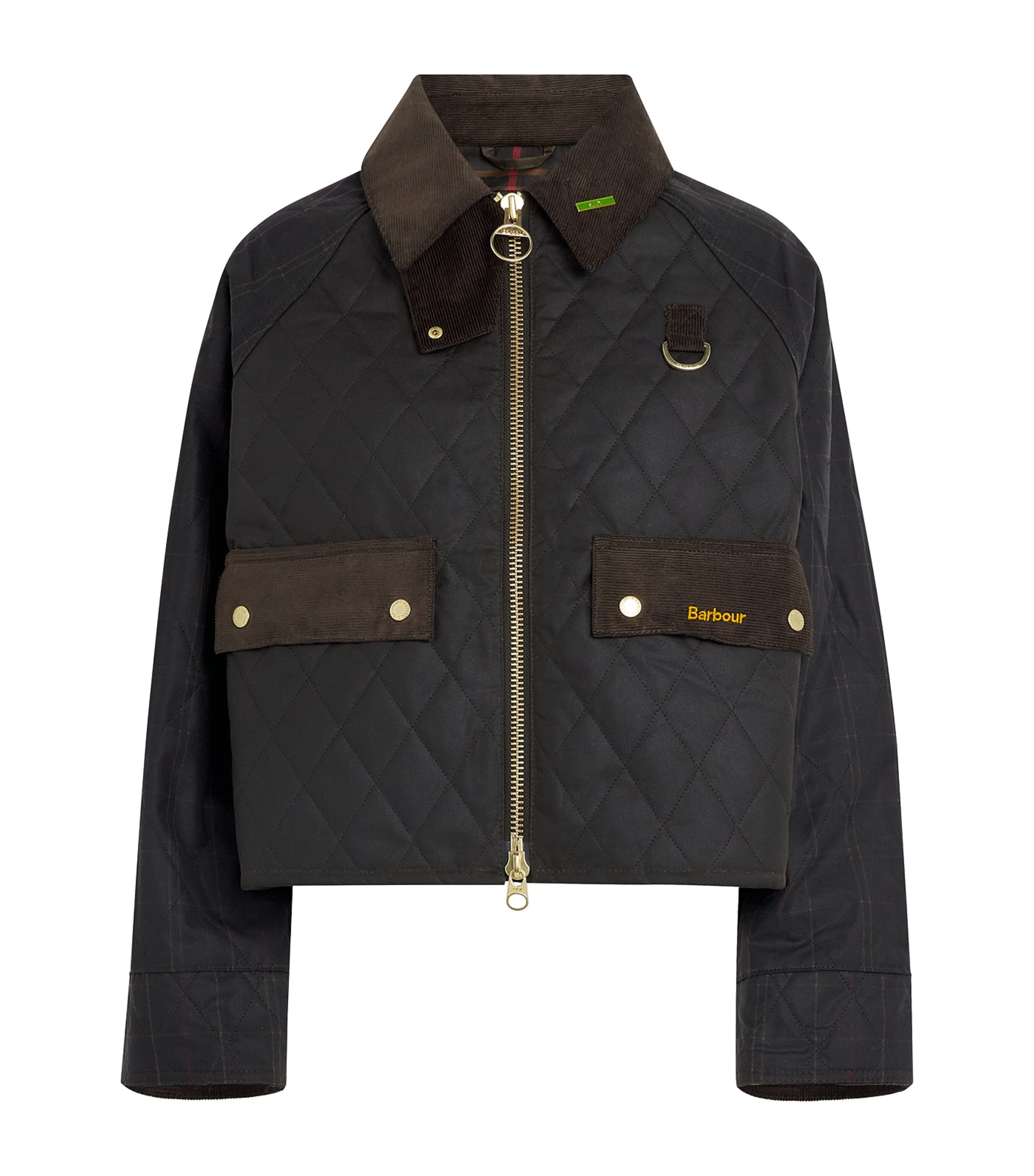 Barbour Womens Quilted Reimagined Icons Jacket Olive/classic