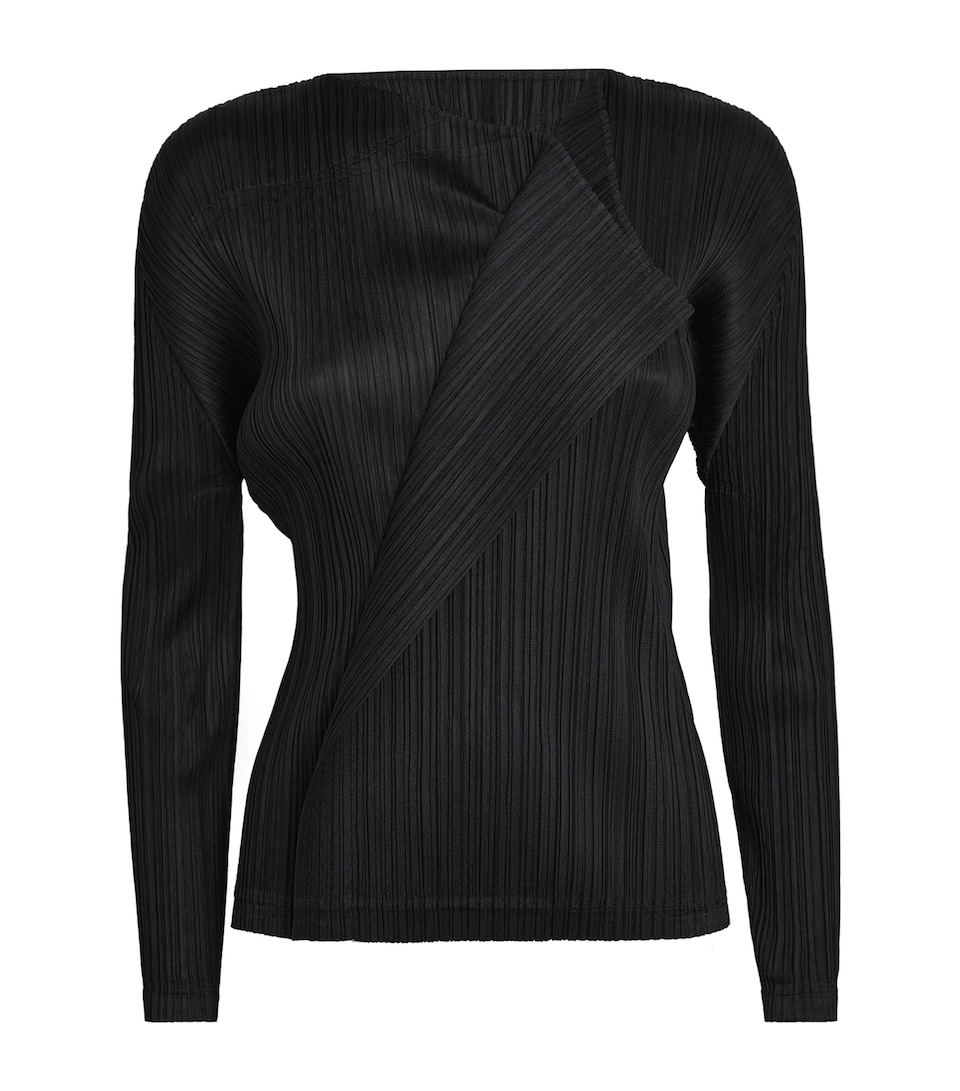 Long-Sleeve Light Wave Top