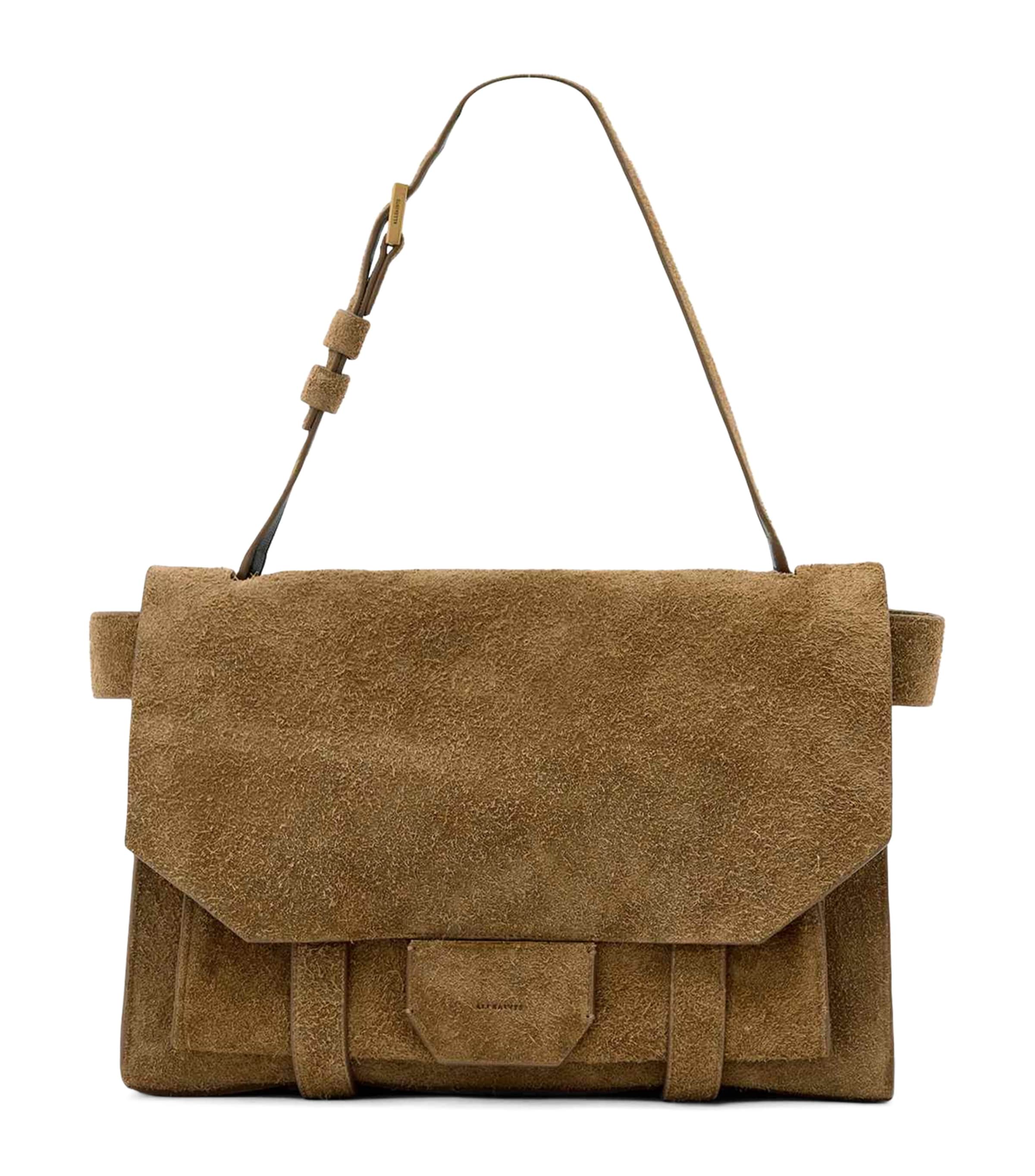 Suede Ursa Shoulder Bag