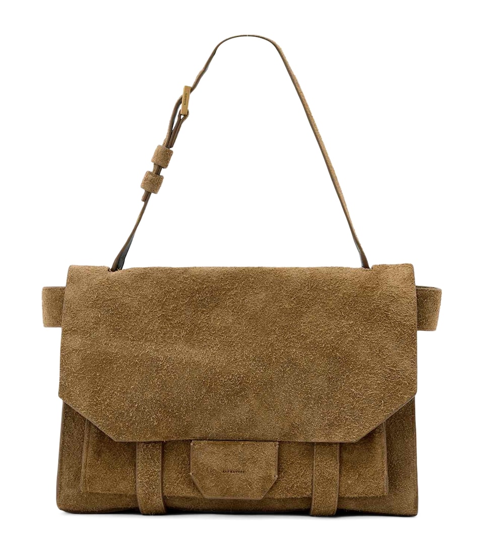Suede Ursa Shoulder Bag