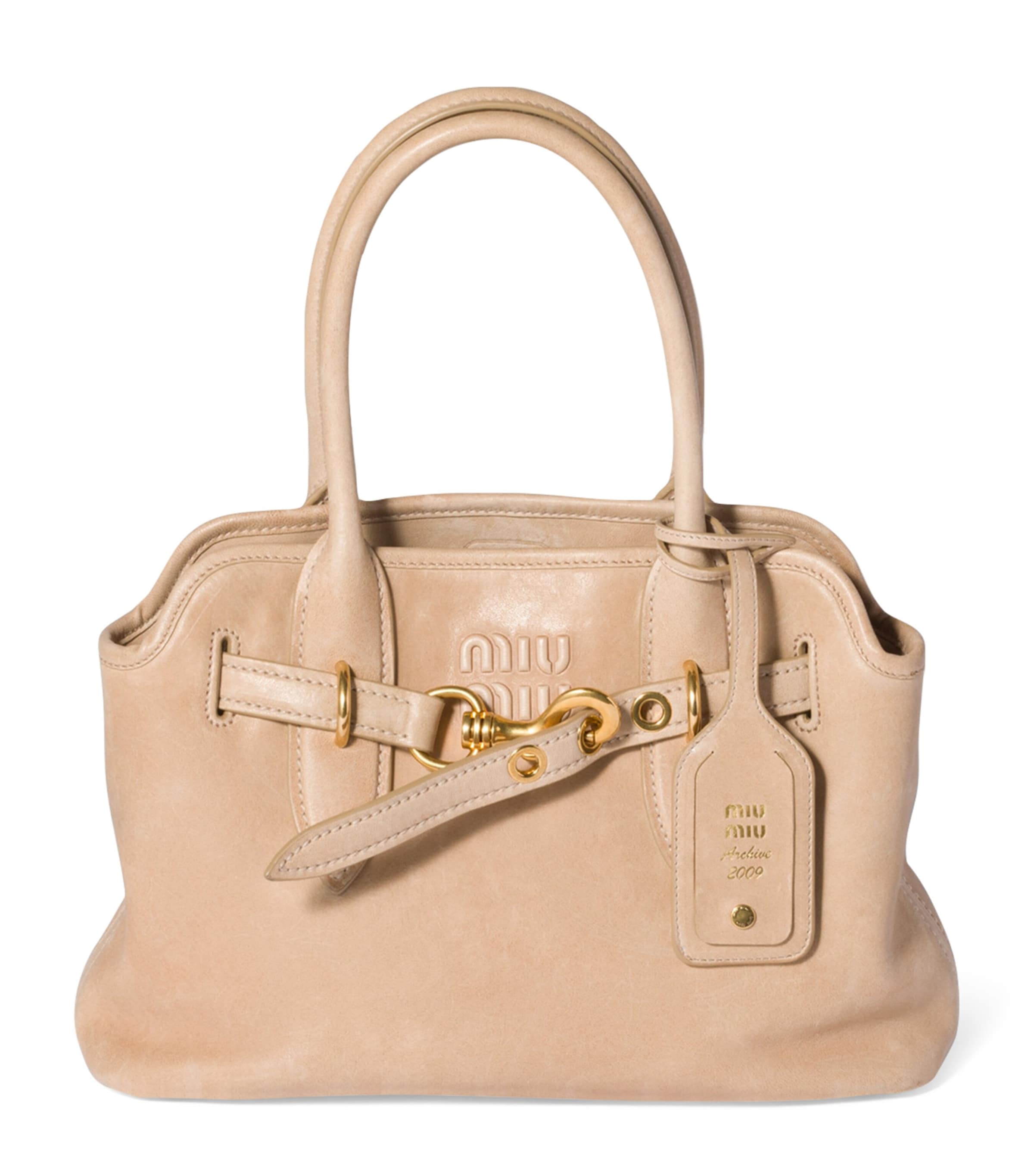 Nappa Leather Aventure Top-Handle Bag