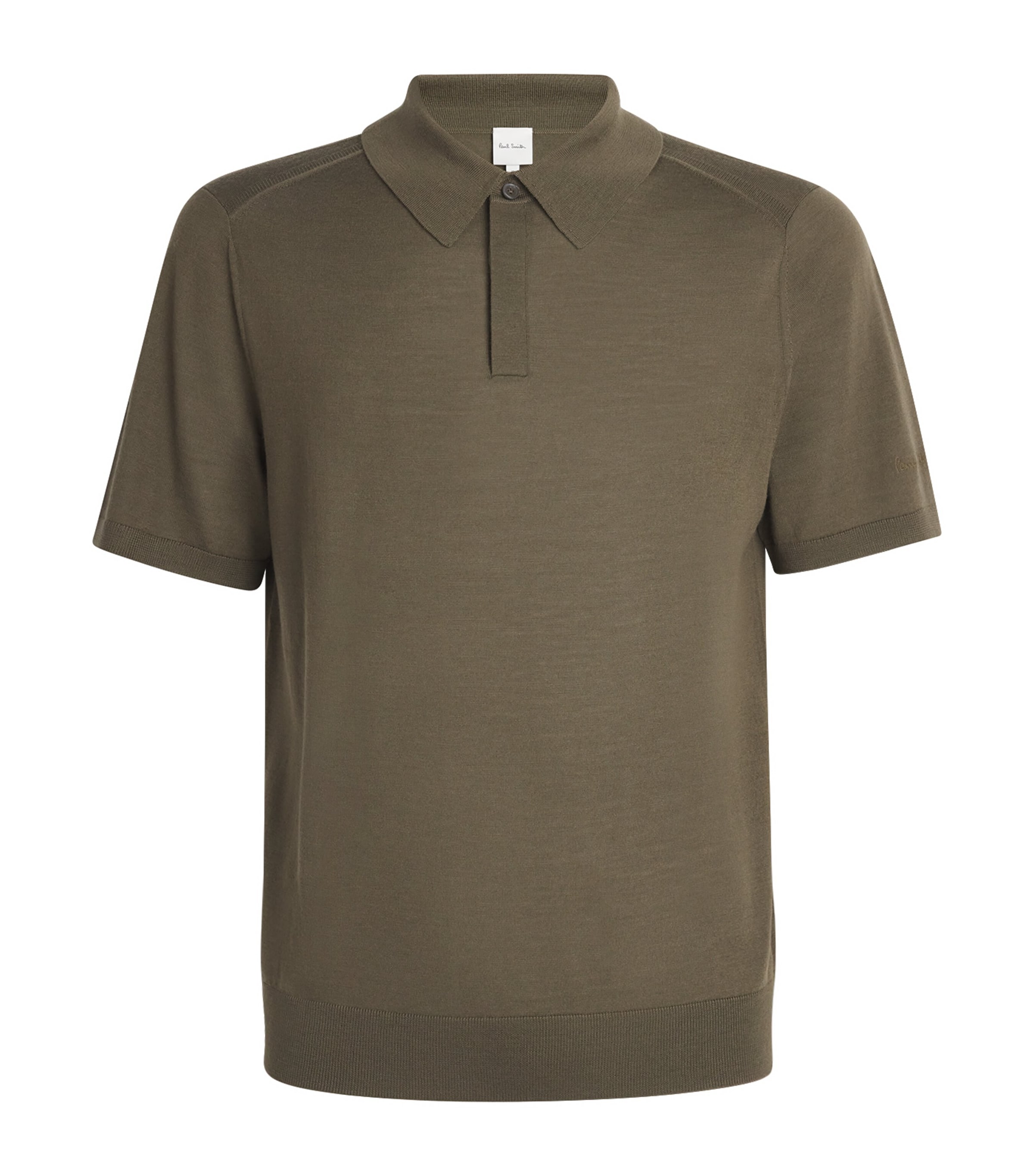 Merino Signature Stripe Polo Shirt