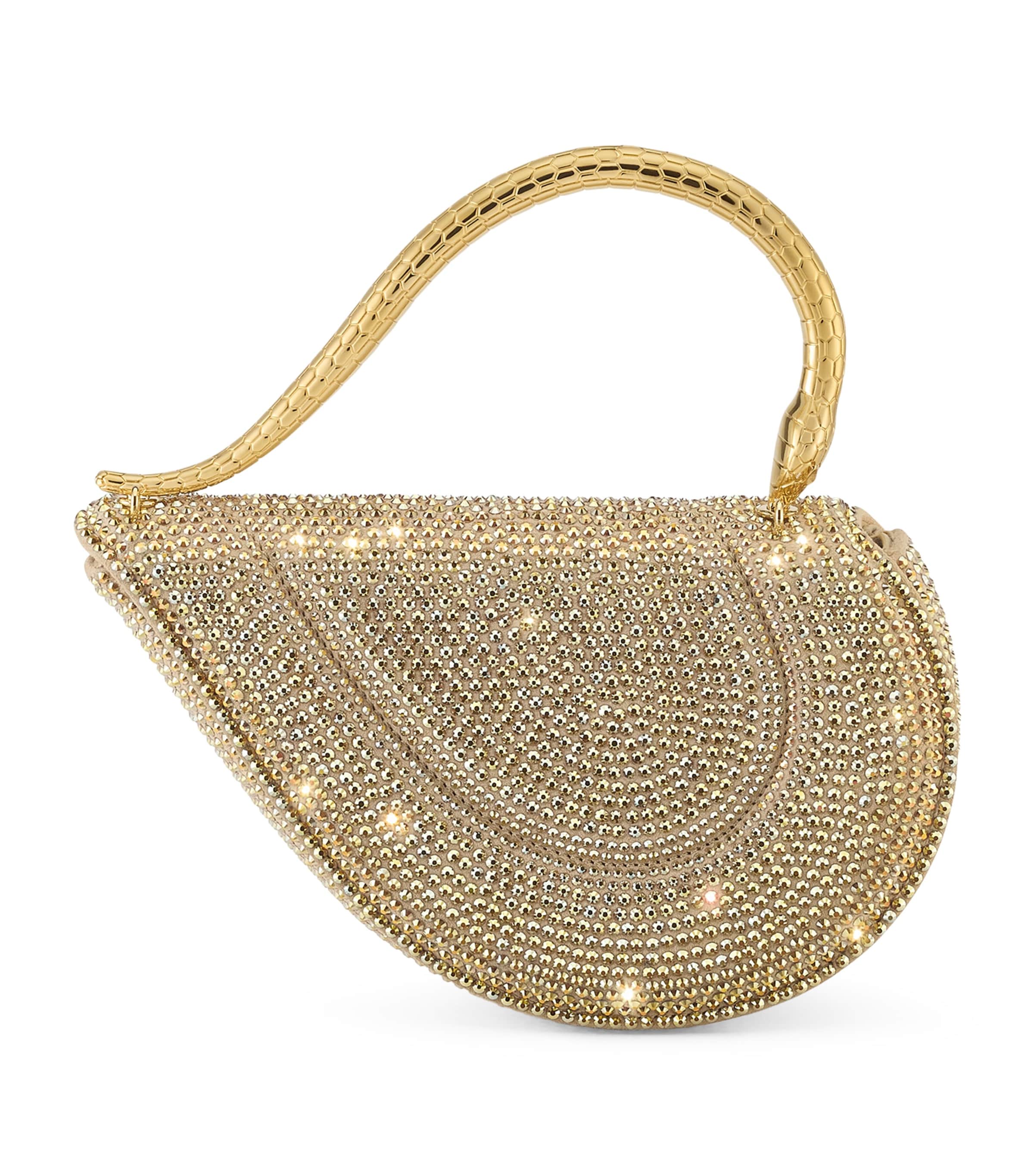 Leather Serpenti Cuore 1968 Top-Handle Bag