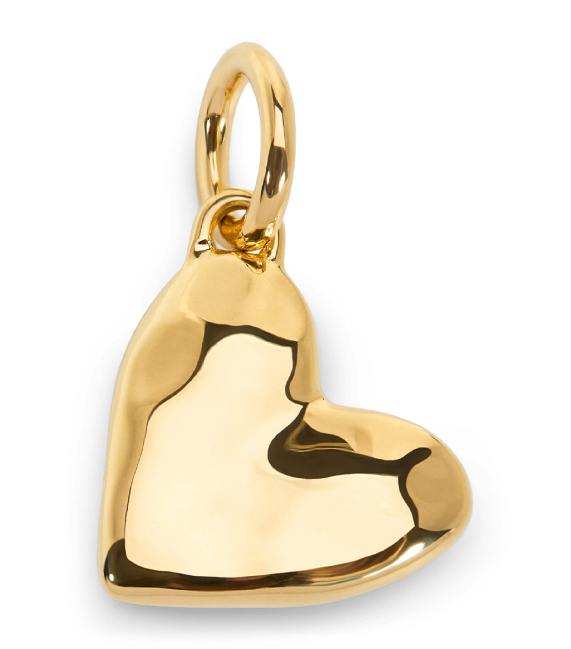 Monica Vinader Gold Vermeil Heart Pendant Gold Vermeil