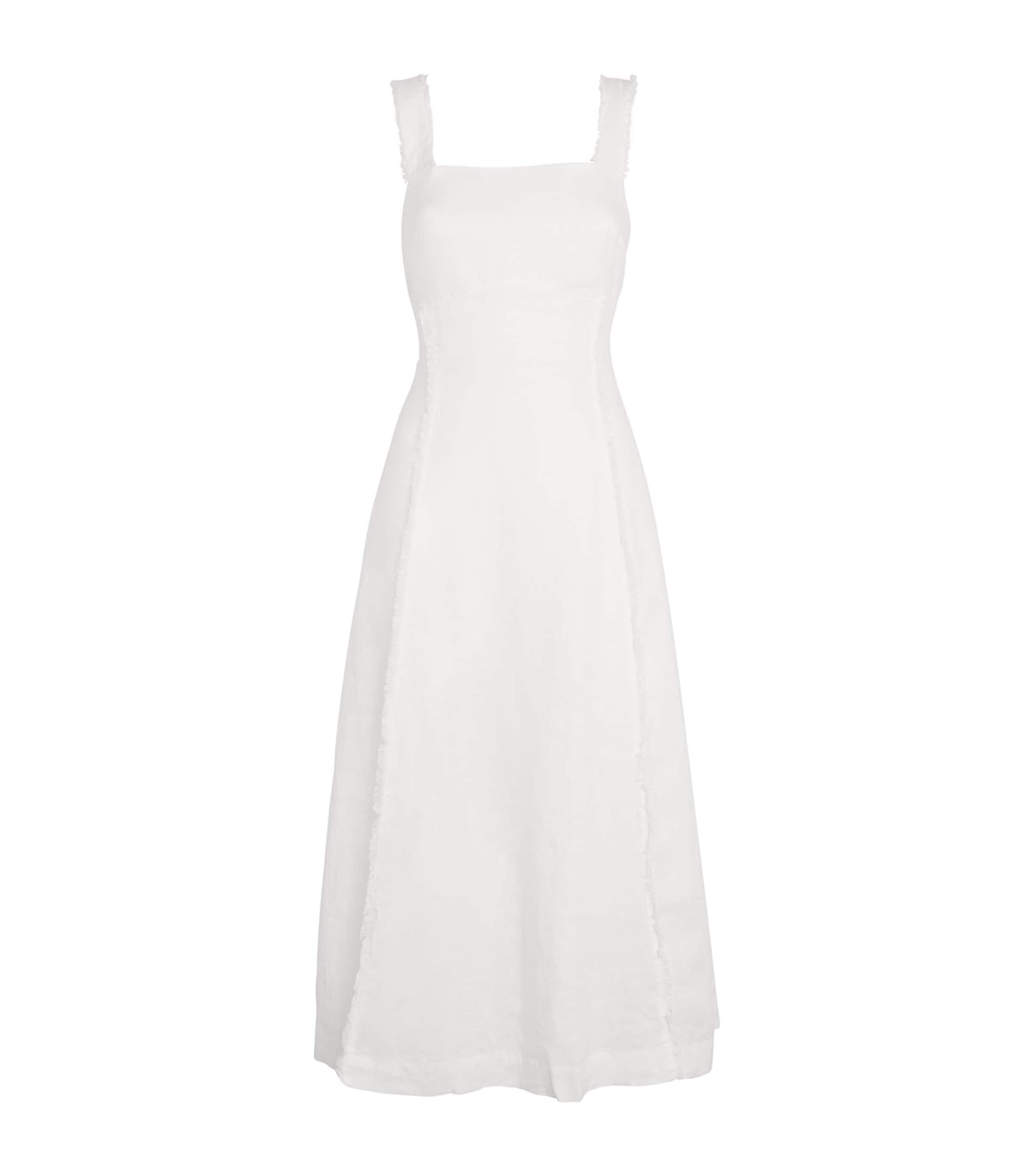 Linen Pampelonne Midi Dress