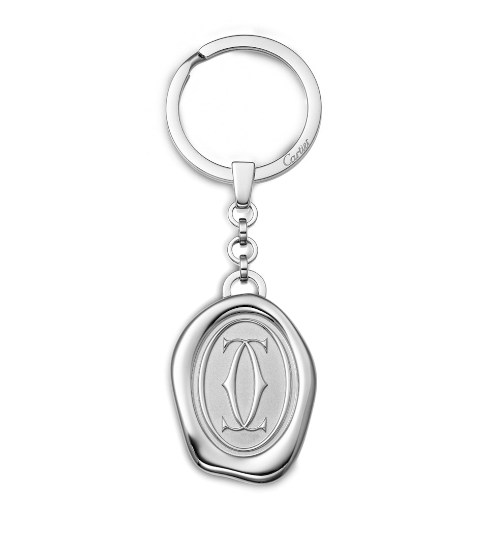 Cartier Wax Seal Keyring Steel