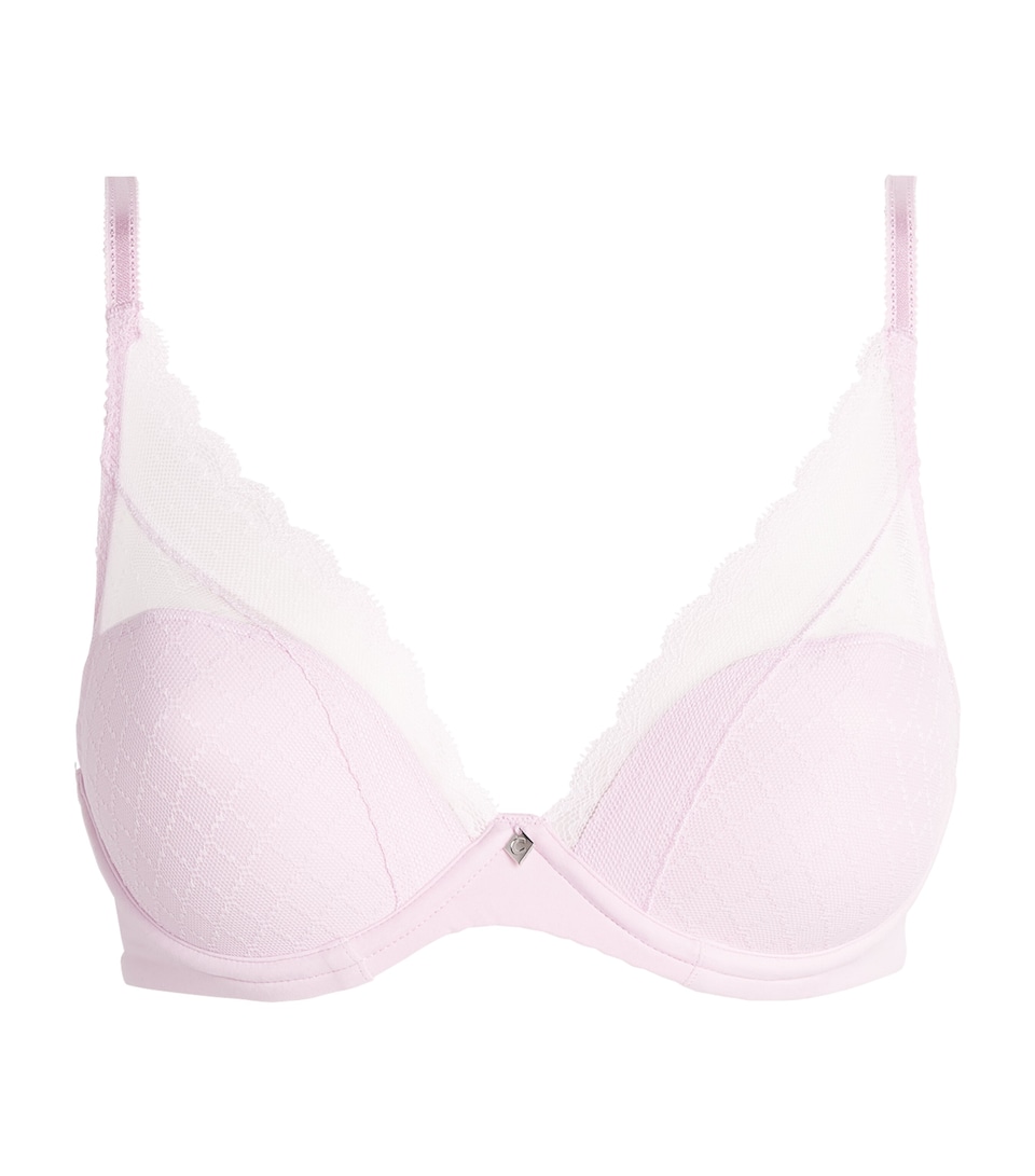Chantelle Womens Norah Chic Underwired T-Shirt Bra Candy Pink