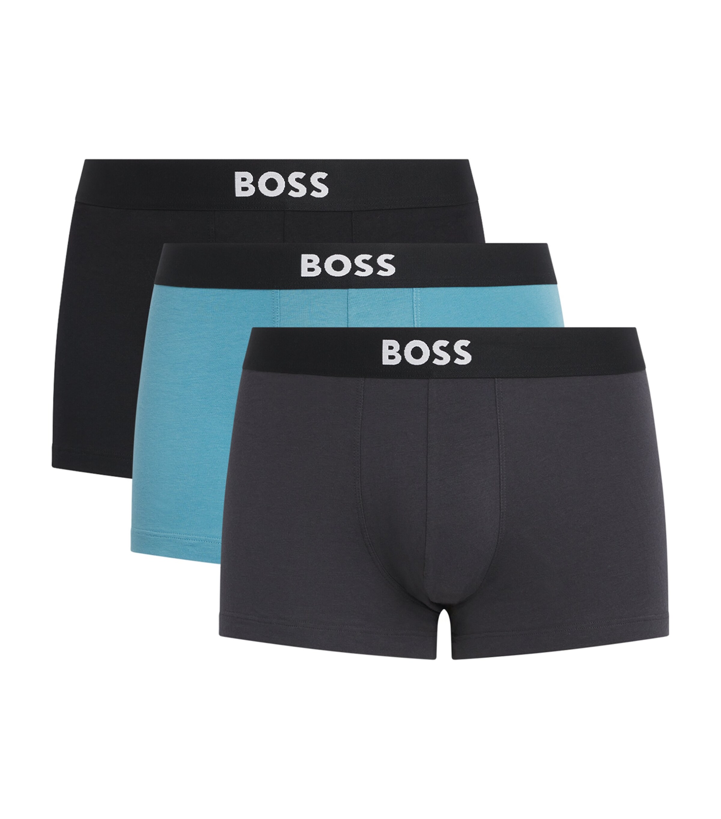Stretch-Organic Cotton Trunks (Pack of 3)