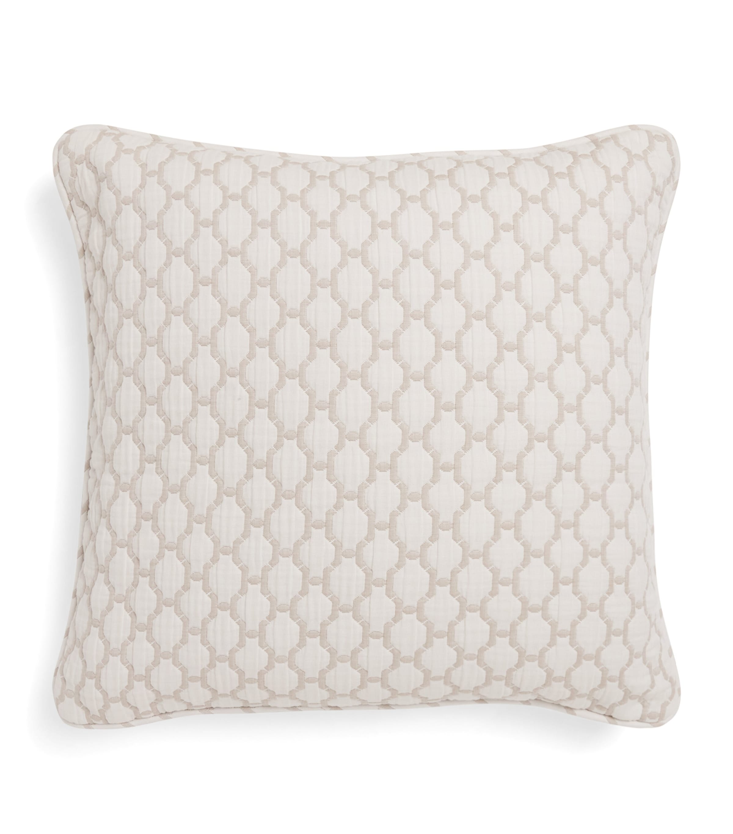 Peter Reed Piped Riyad Cushion (50cm x 50cm) Neutral