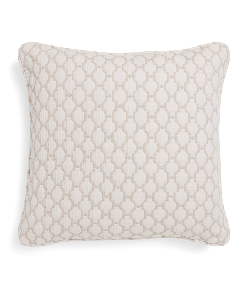 Peter Reed Piped Riyad Cushion (50cm x 50cm) Neutral