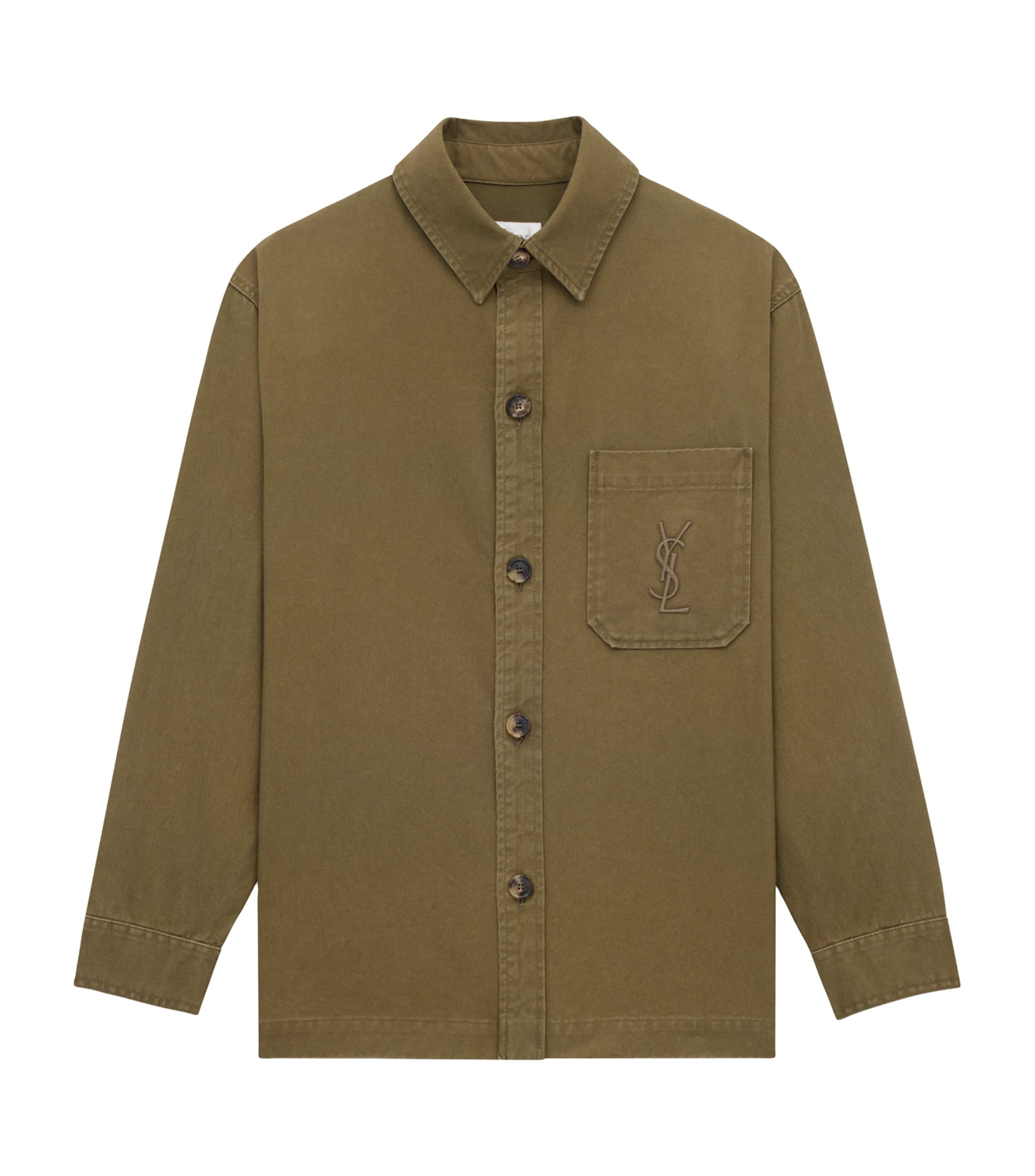 Cotton Gabardine Cassandre Overshirt