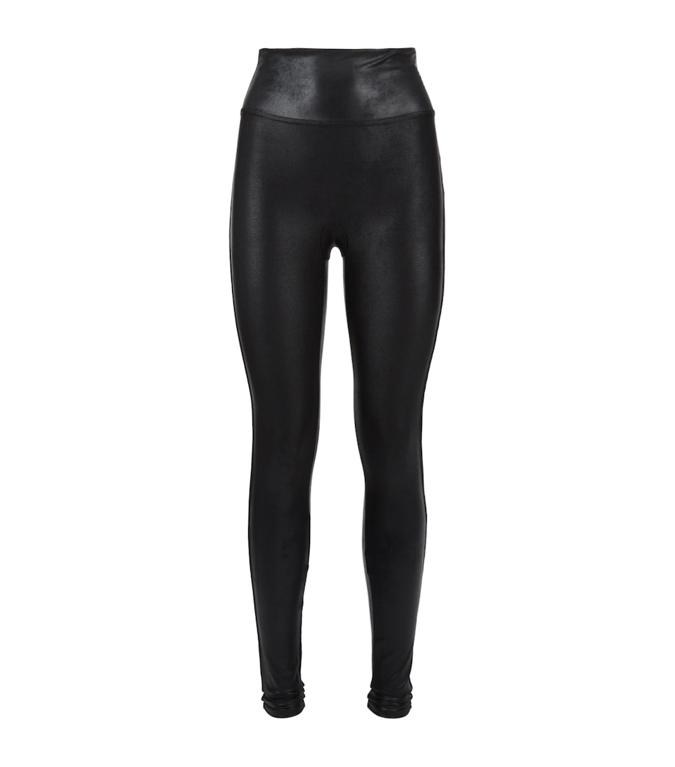 SPANXshape Faux Leather Leggings