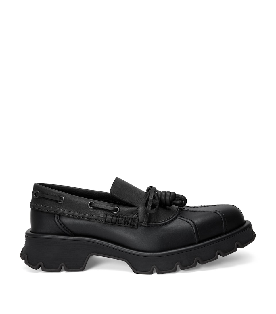 Leather Bobby Loafers