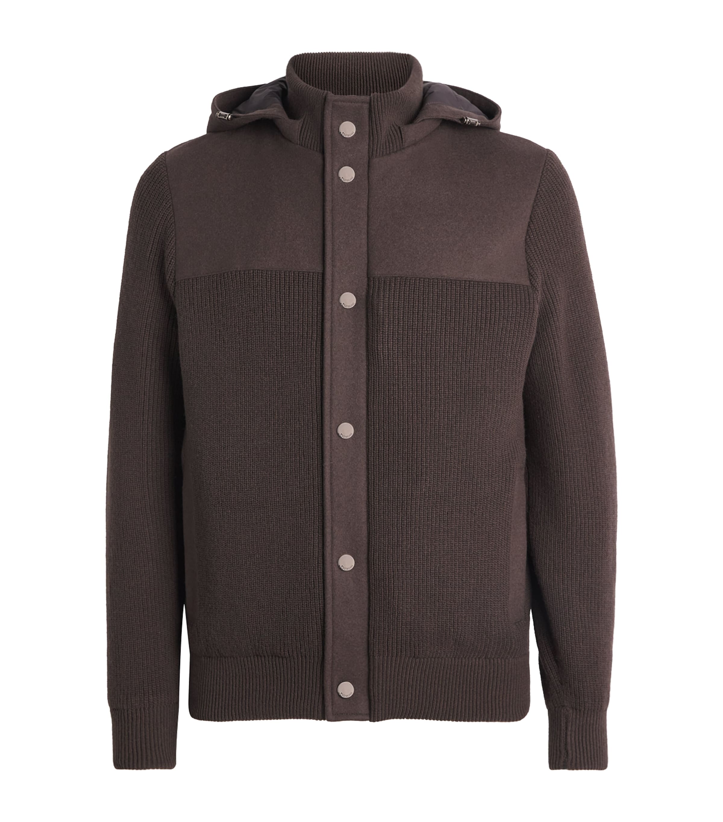 Fioroni Cashmere Mens Virgin Wool Down Jacket