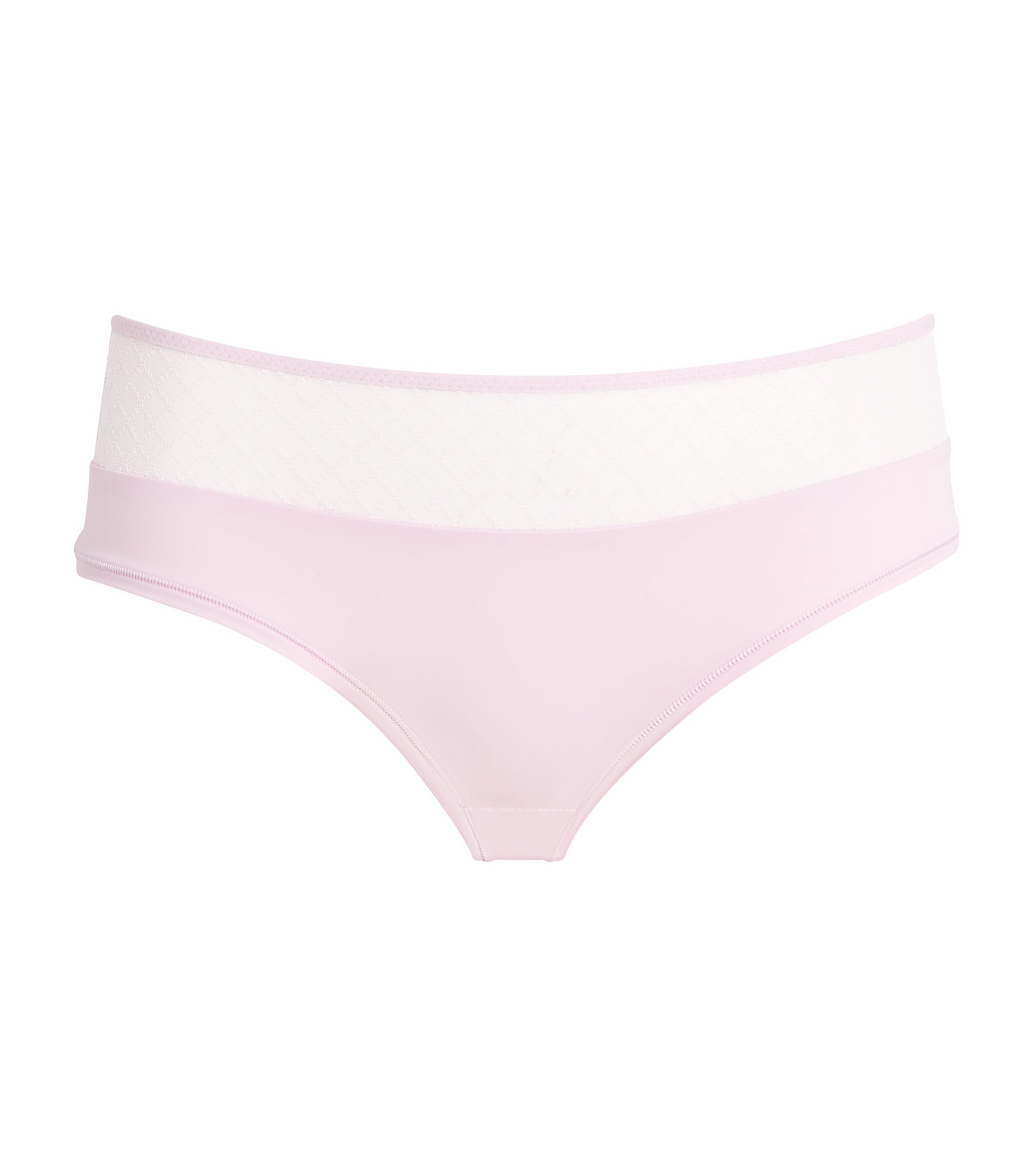 Chantelle Womens SoftStretch Shorty Fleurs Briefs Candy Pink