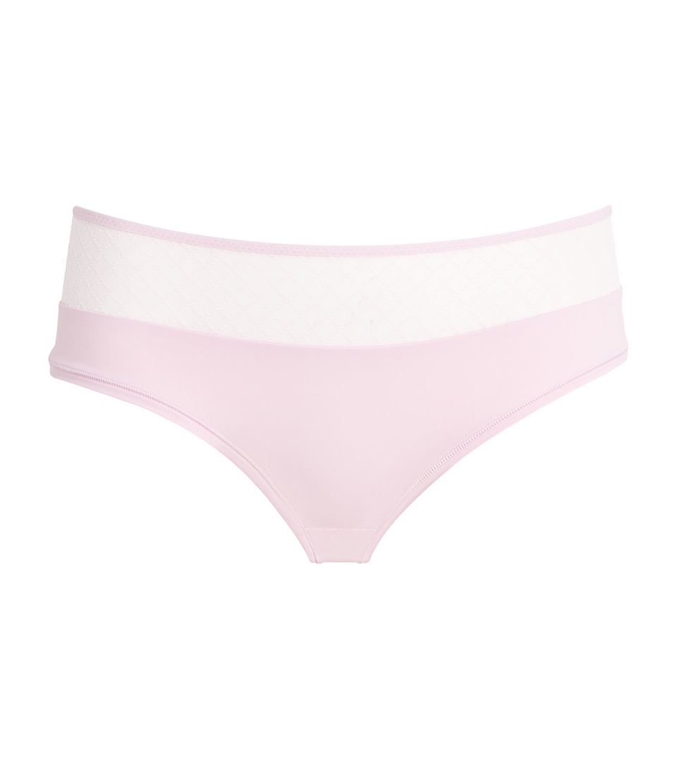 Chantelle Womens SoftStretch Shorty Fleurs Briefs Candy Pink