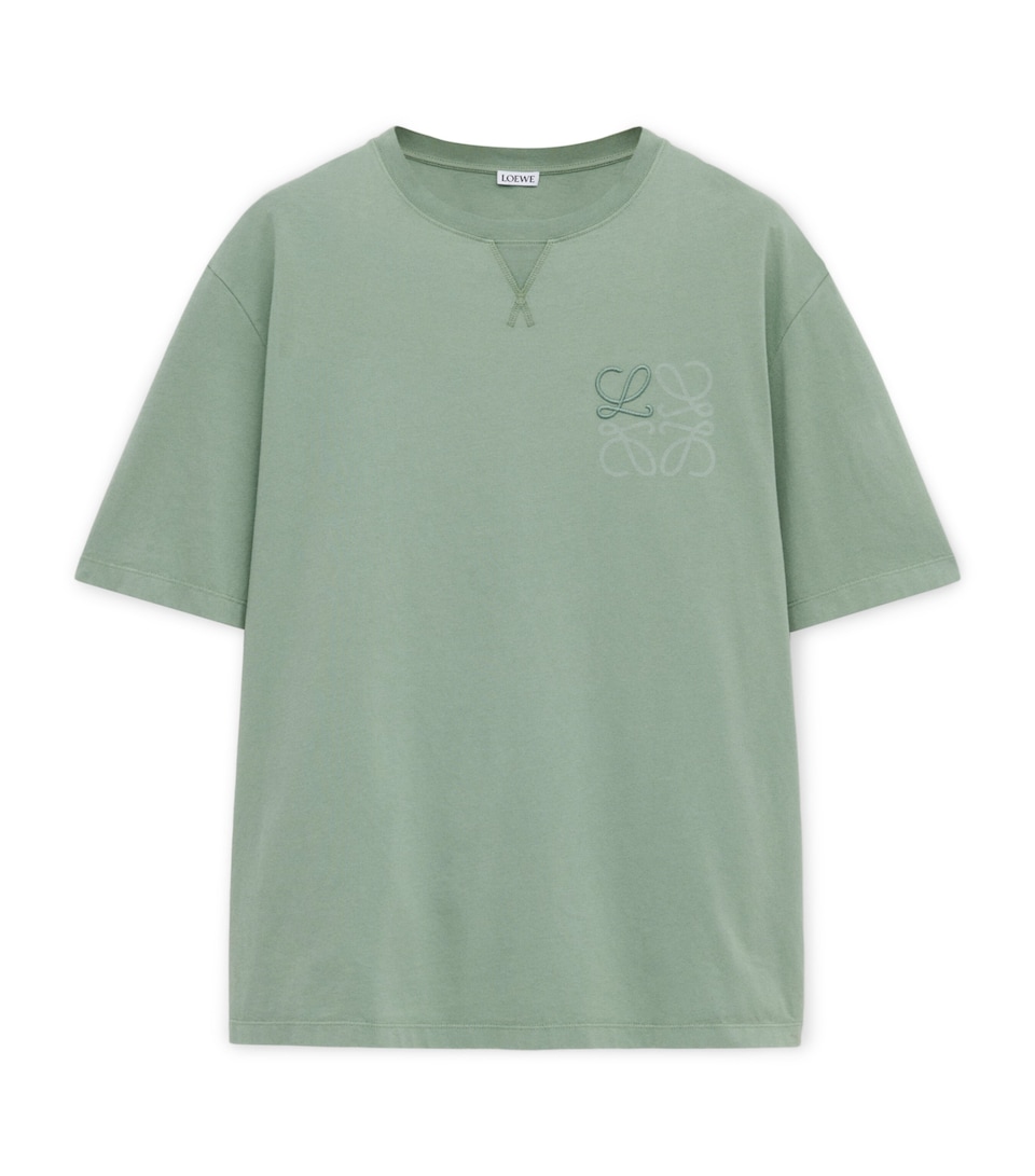 Cotton-Blend Anagram T-Shirt