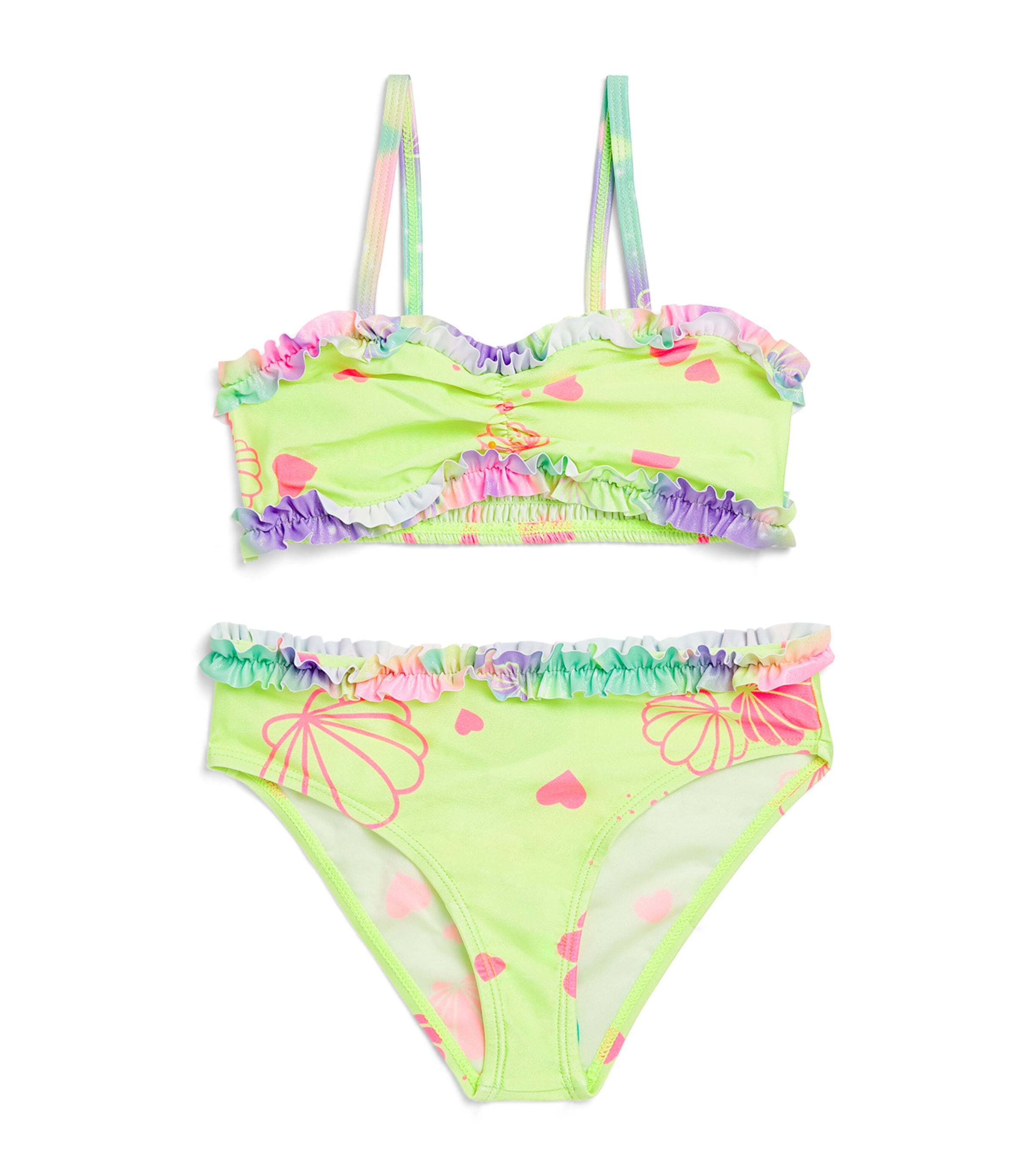 Shell-Print Bikini (4-10 Years)