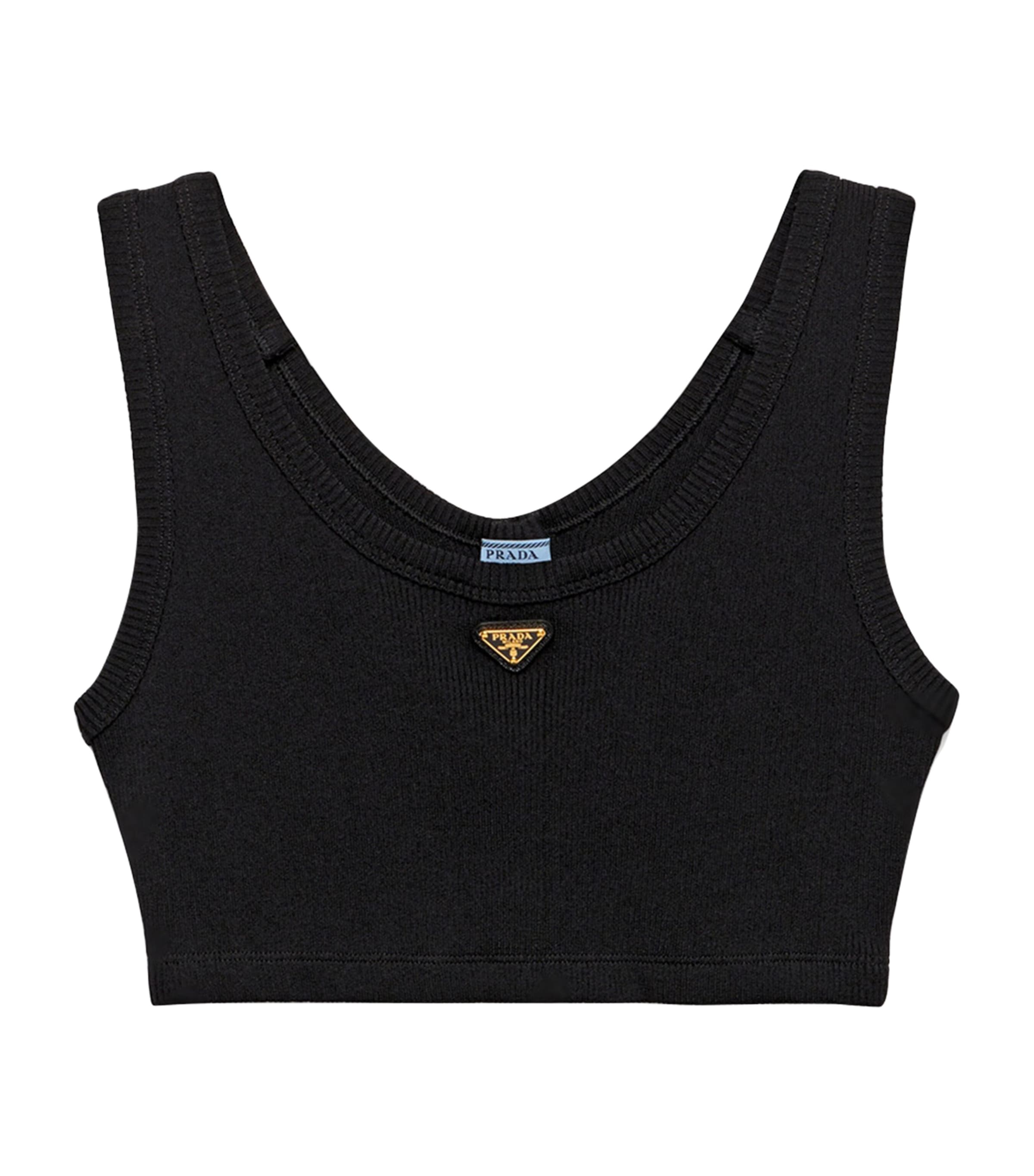 Tシャツ・カットソー BALENCIAGA SPORTS BRA Balenciaga - Cotton jersey sports bra Balenciaga