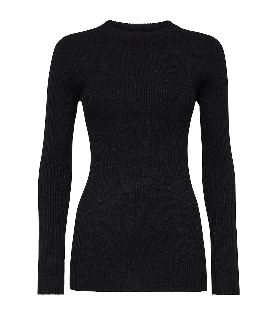 Cashmere-Blend Sparkle Sweater