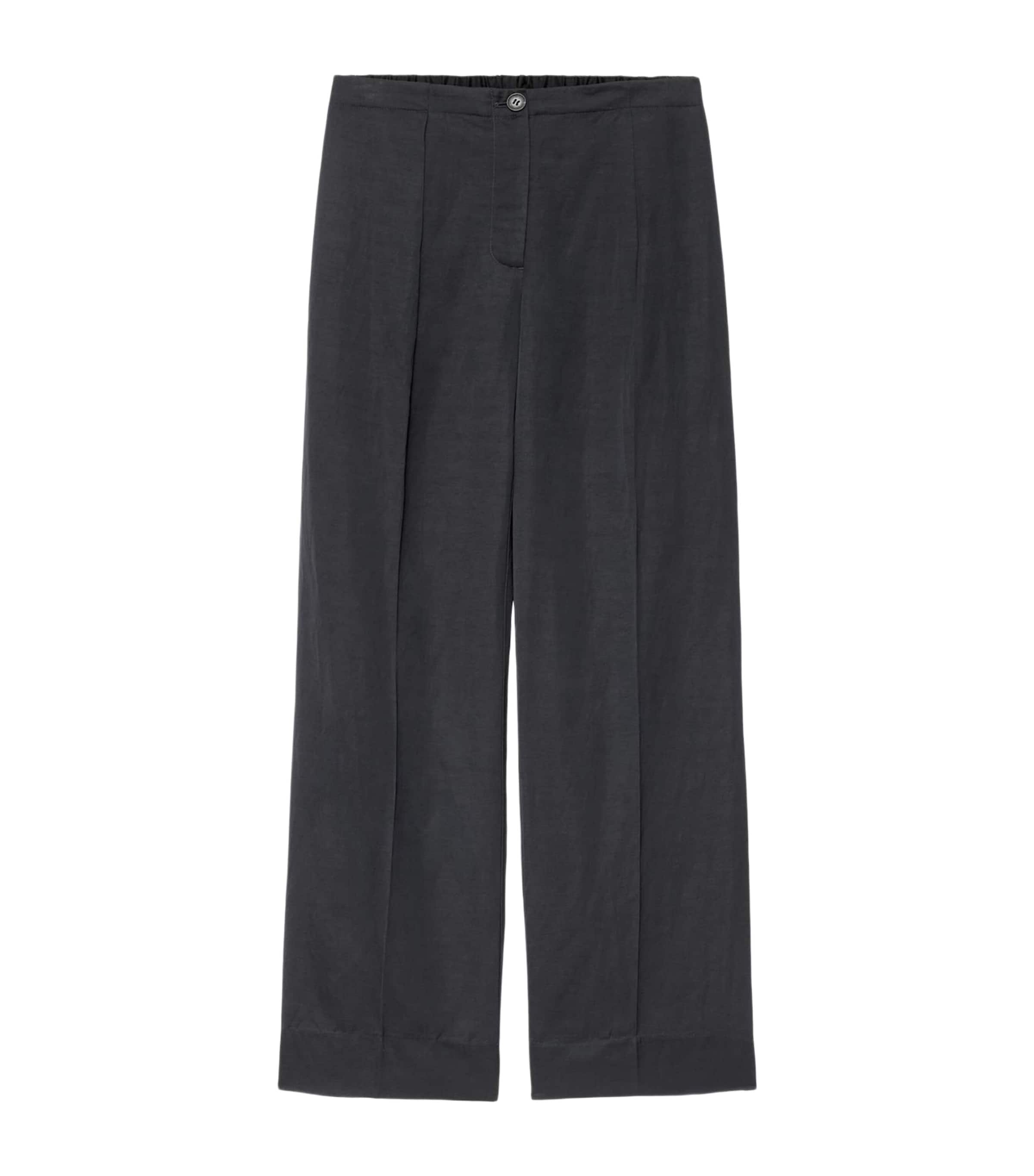 AllSaints Womens Leonie Relaxed Trousers Ink Blue