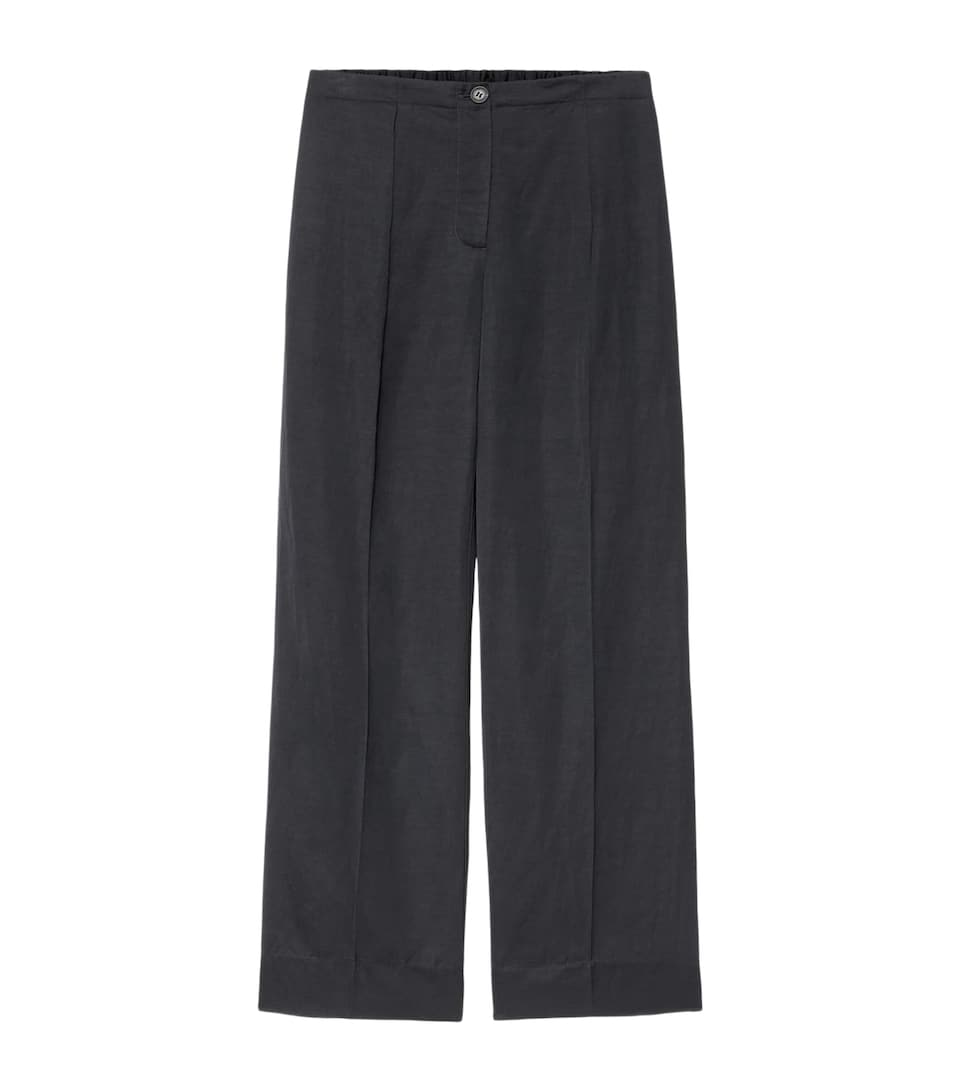 AllSaints Womens Leonie Relaxed Trousers Ink Blue