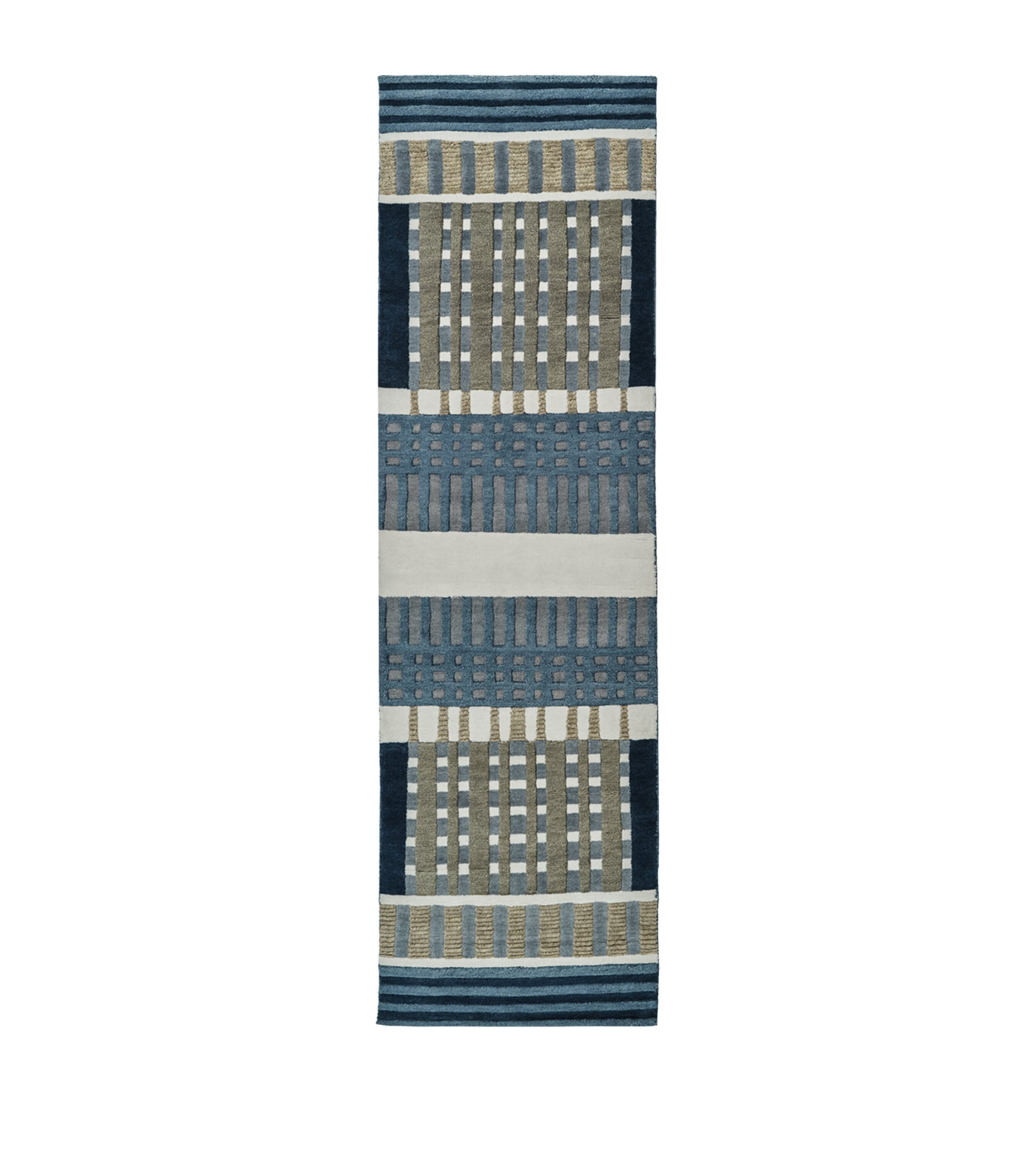 The Rug Company x Paul Smith Takt Runner (3.05m x 0.84m) Blue