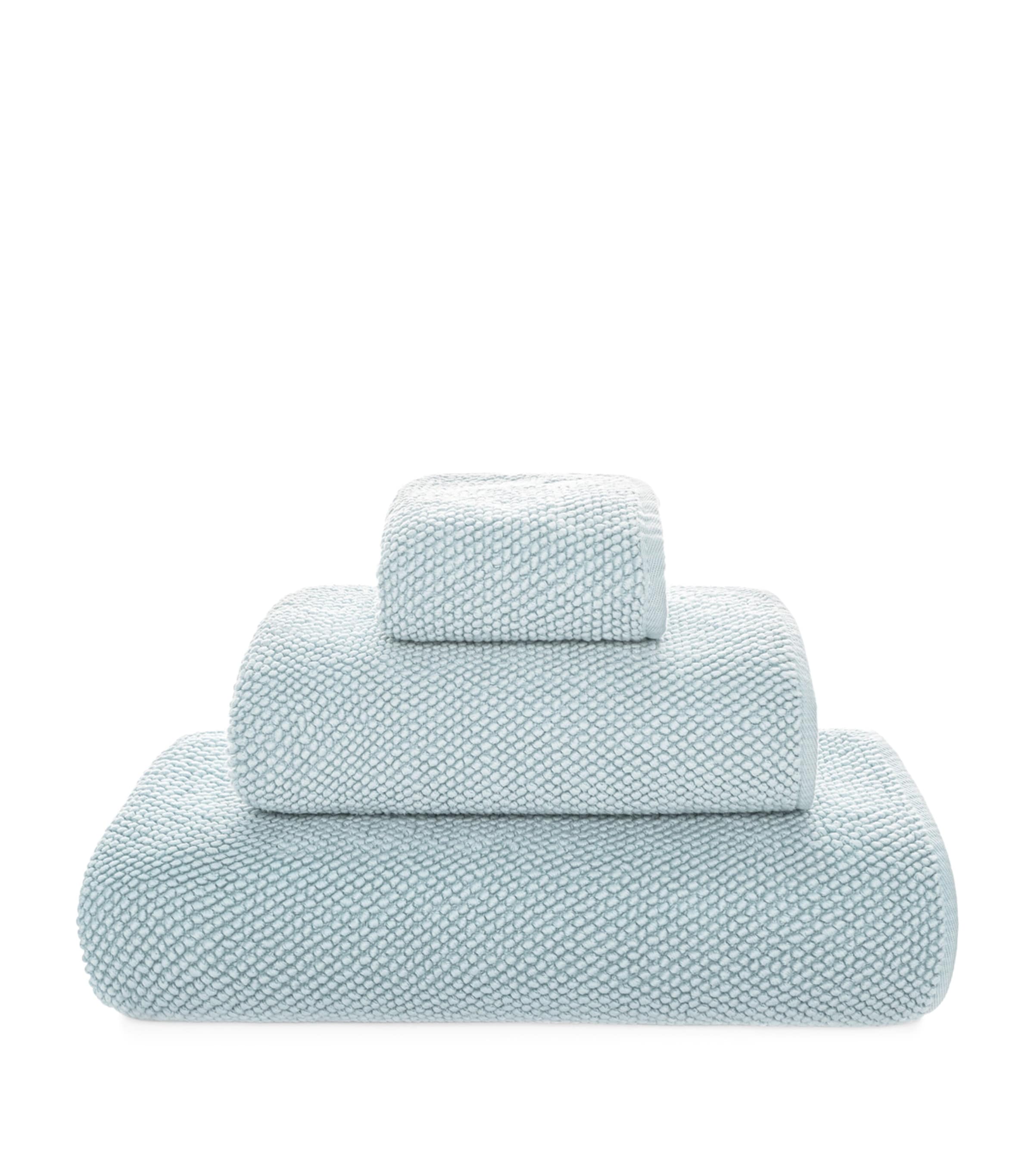 GRACCIOZA Cotton Pearls Bath Towel (70cm x 140cm) Seamist