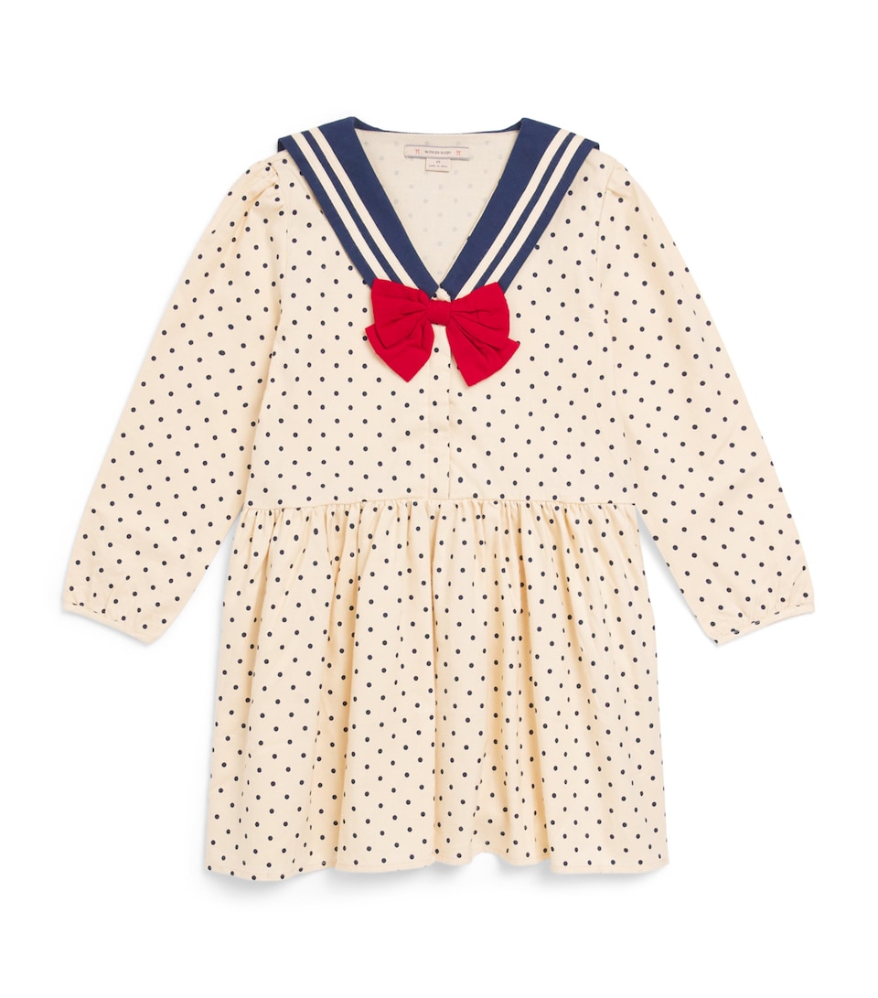 KONGES SLOJD Organic Cotton Cali Dress (18 Months-10 Years) Desert