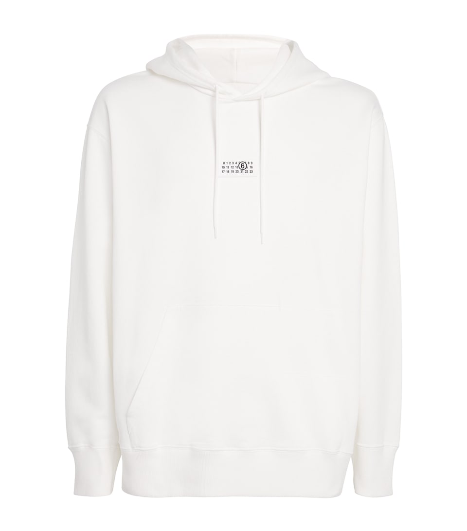 Cotton Numeric Tab Hoodie