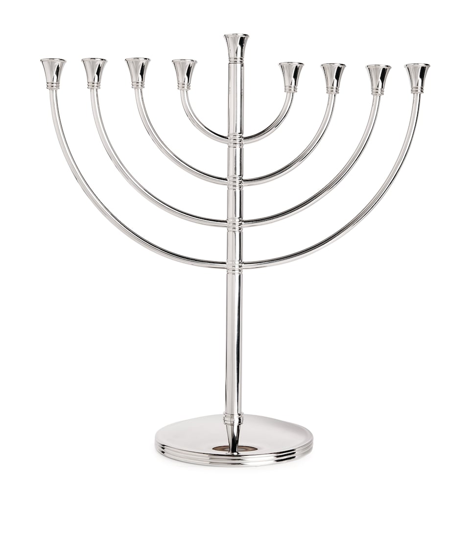 Silver-Plated Célébrations Menorah