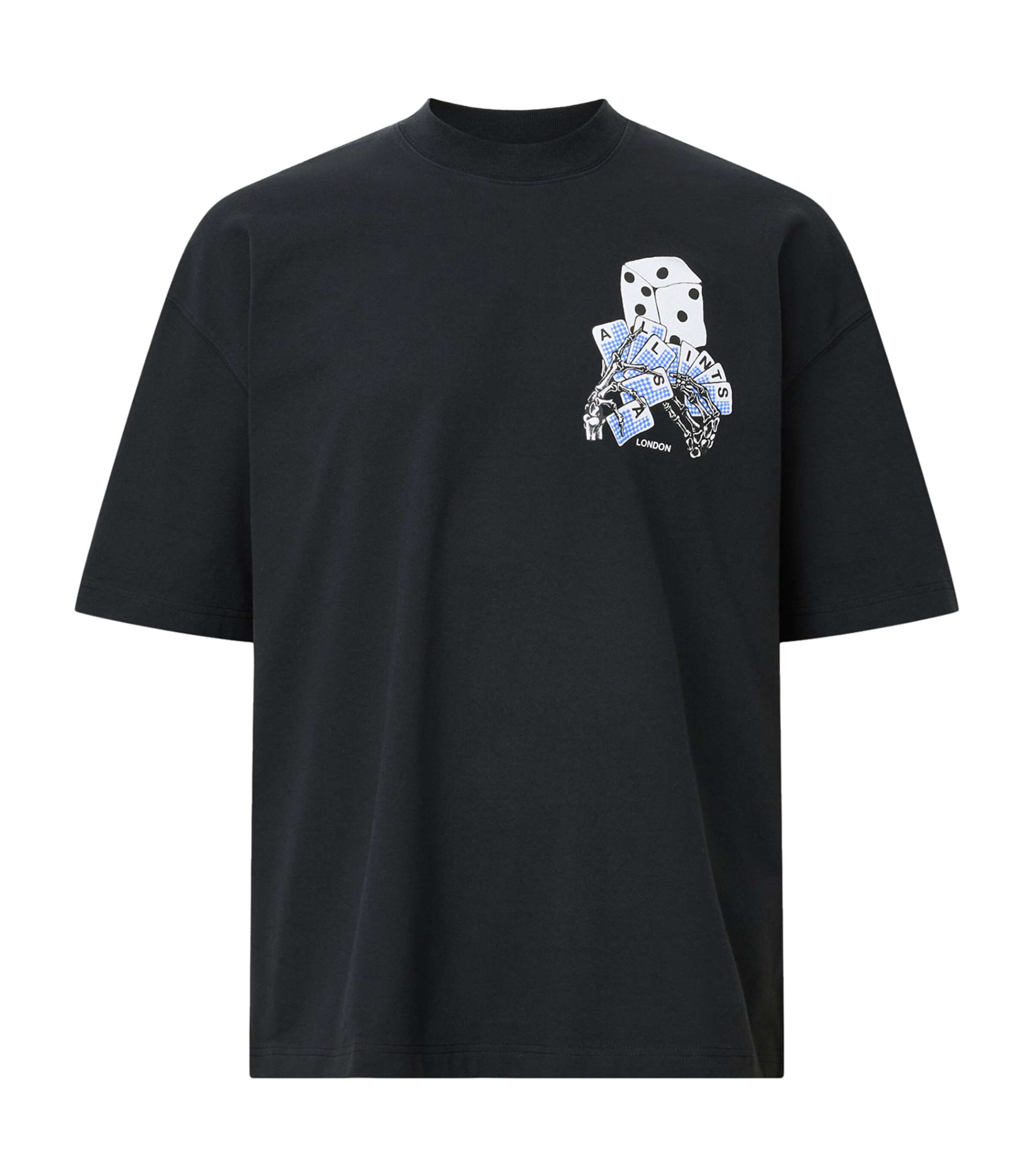 【関税込み】Casablanca ブラック Galactic Connection Tシャツ Casablanca Galactic Connection t-shirt | Black | FARFETCH