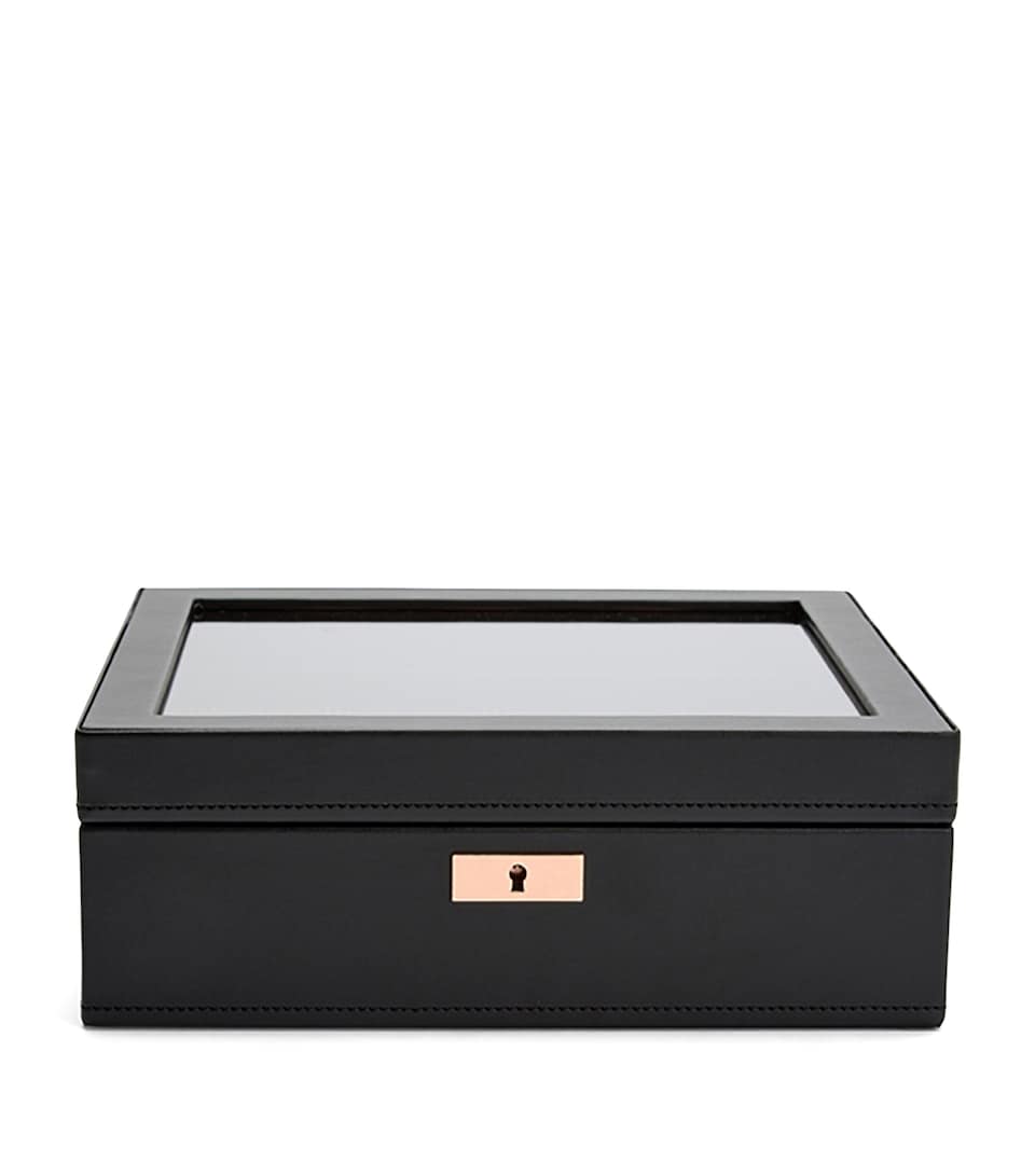 Vegan Leather Axis 8-Piece Watch Box
