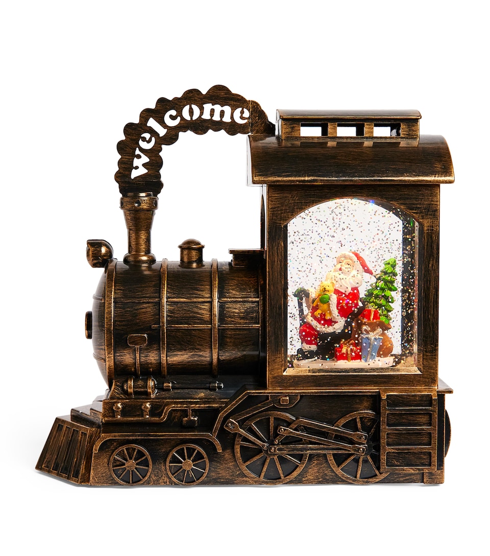 Harrods Musical Christmas Train Ornament Warm White