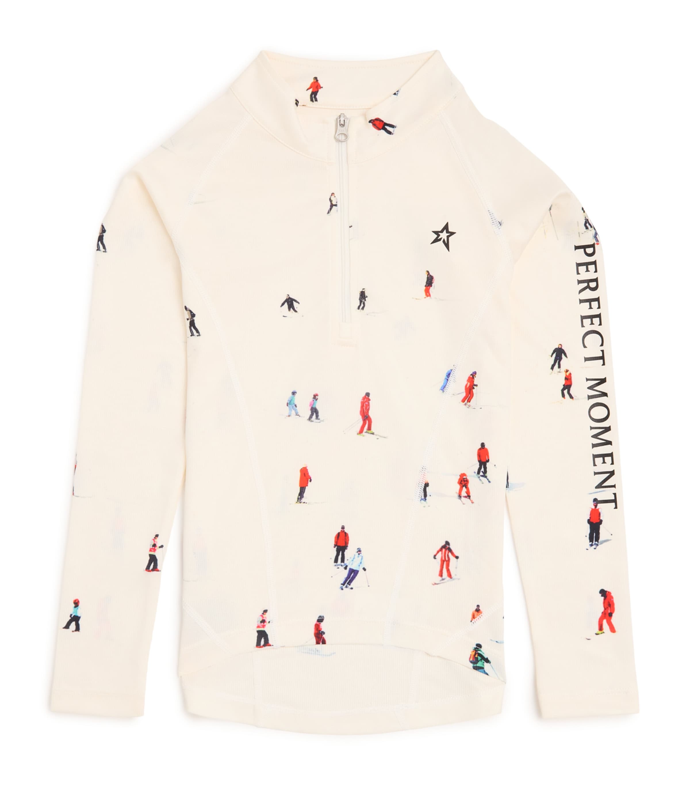 Perfect Moment Kids x Dede Johnston Thermal Zip-Up Top (6-14 Years)